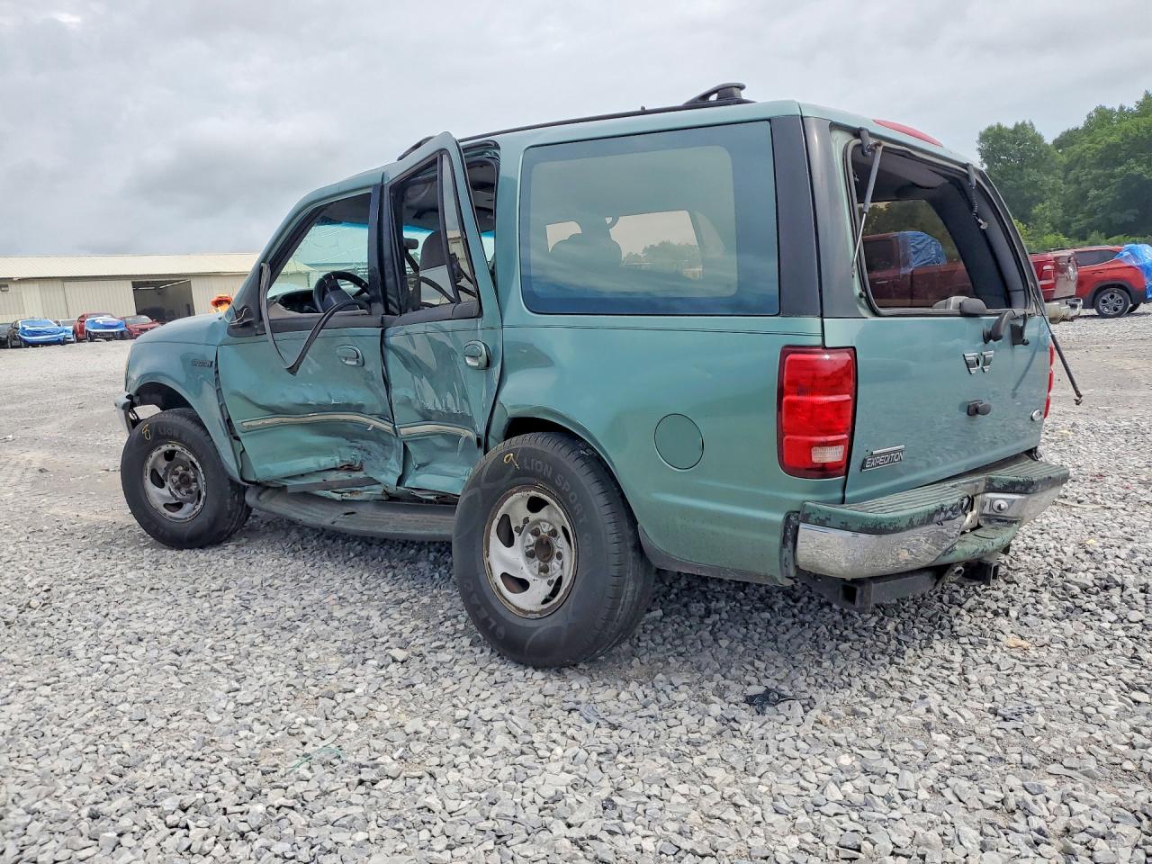 1997 Ford Expedition Green vin: 1FMEU18WXVLB07339