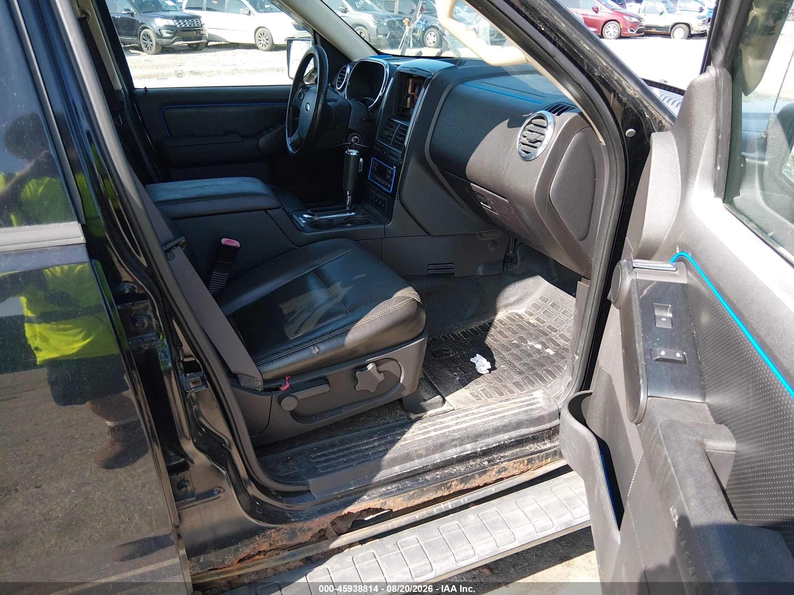 2010 Ford Explorer Sport Trac Limited Black vin: 1FMEU2D80AUA04044