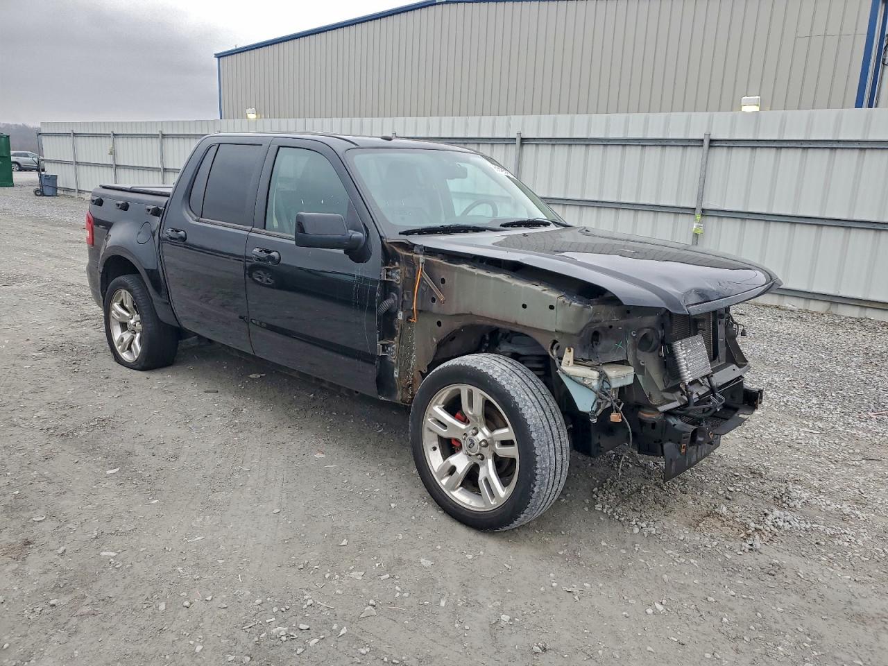 2010 Ford Explorer Sport Trac Limited Black vin: 1FMEU2D84AUA41128