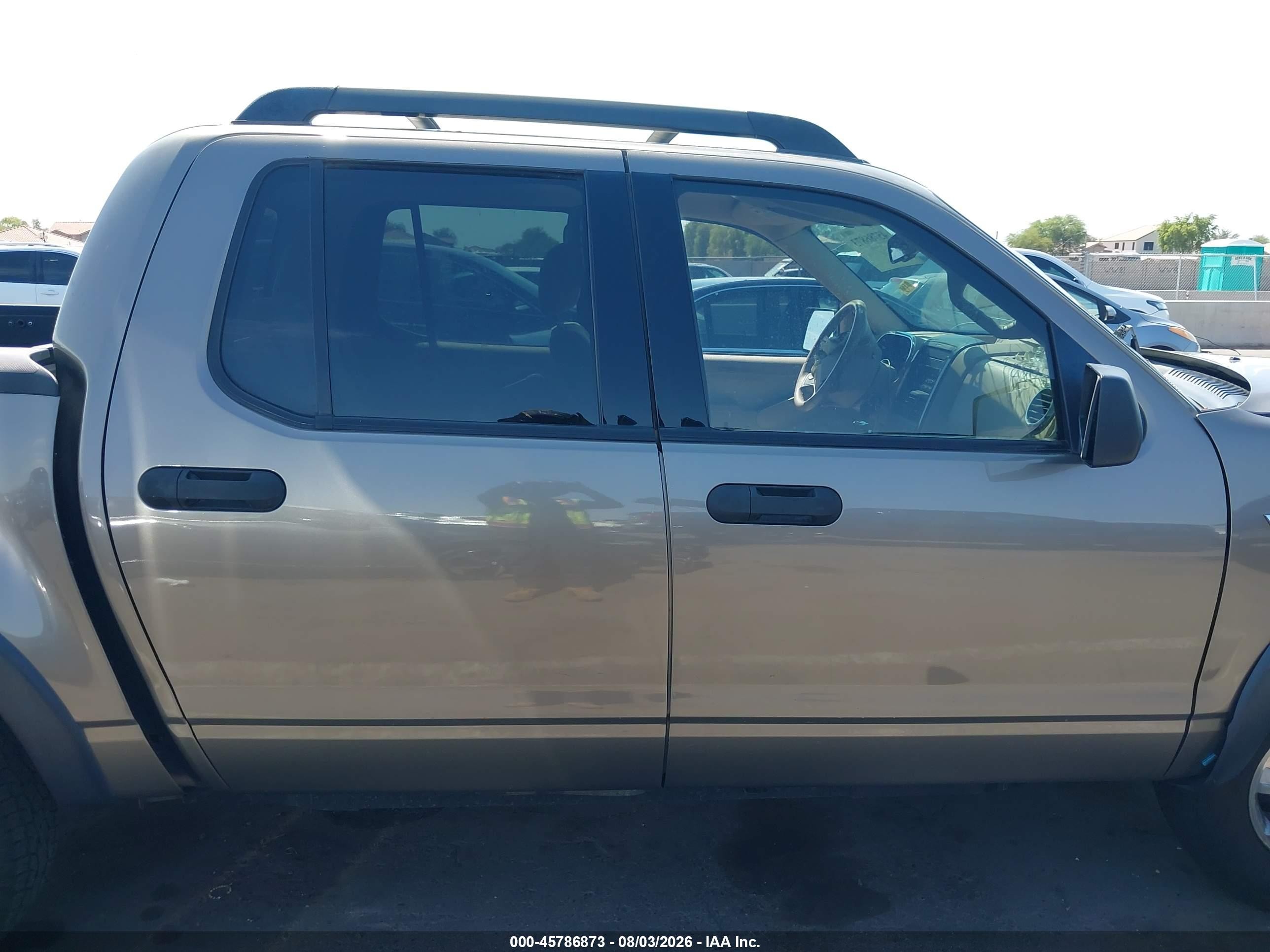 2007 Ford Explorer Sport Trac Xlt Gray vin: 1FMEU31817UA29263