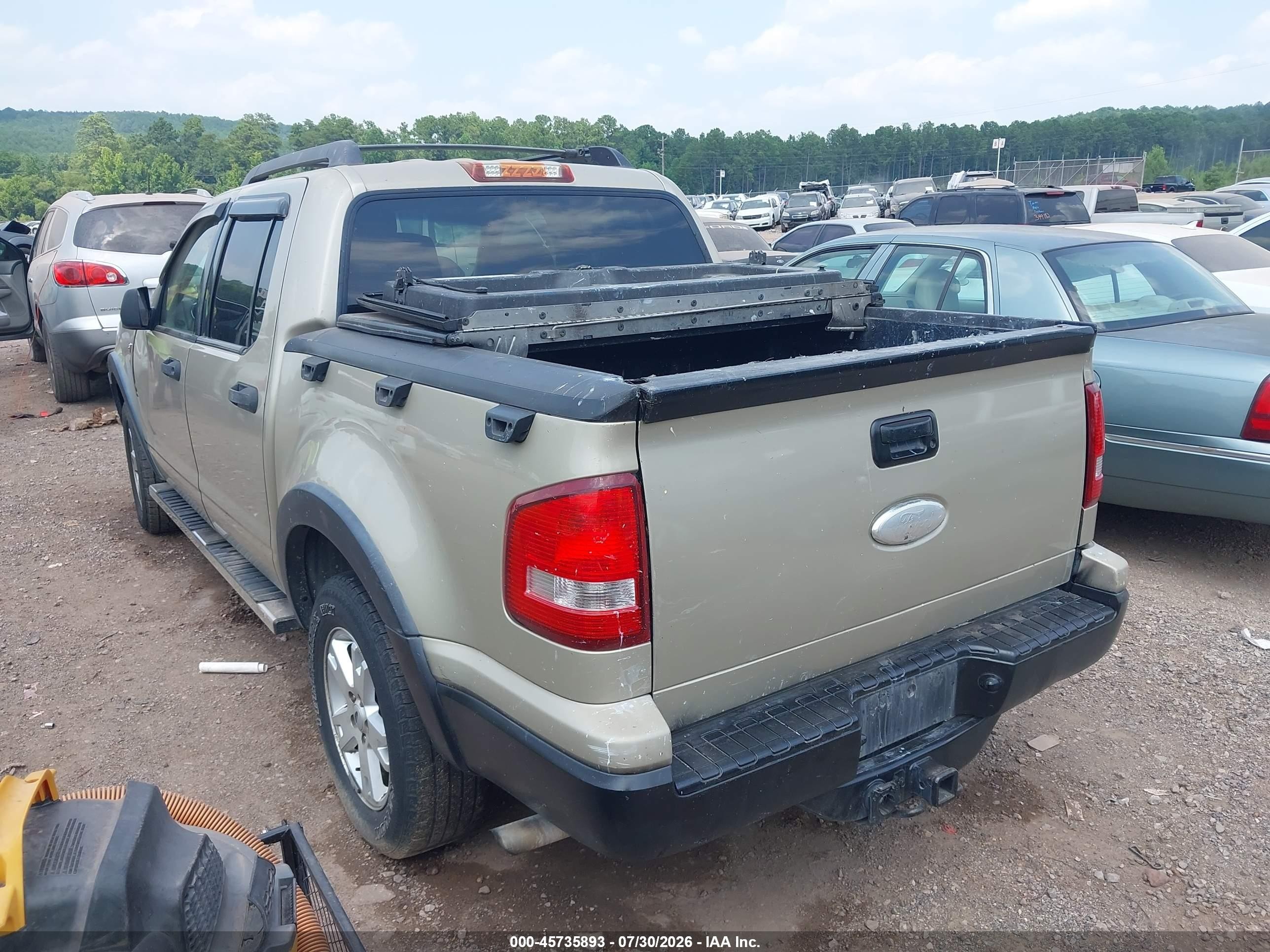 2007 Ford Explorer Sport Trac Xlt Желто-коричневый vin: 1FMEU31867UA07775
