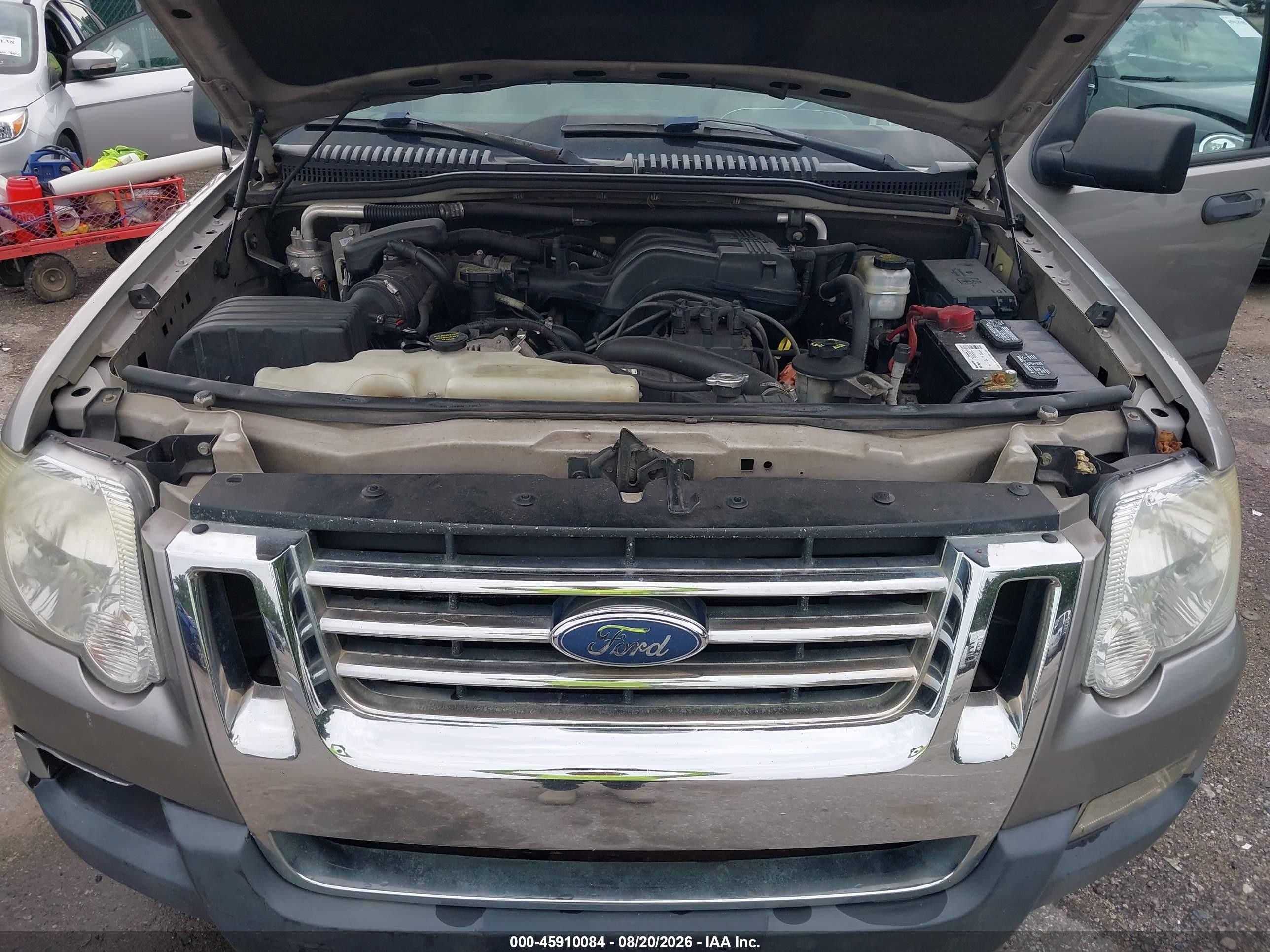 2008 Ford Explorer Sport Trac Xlt Brown vin: 1FMEU31E28UA05478