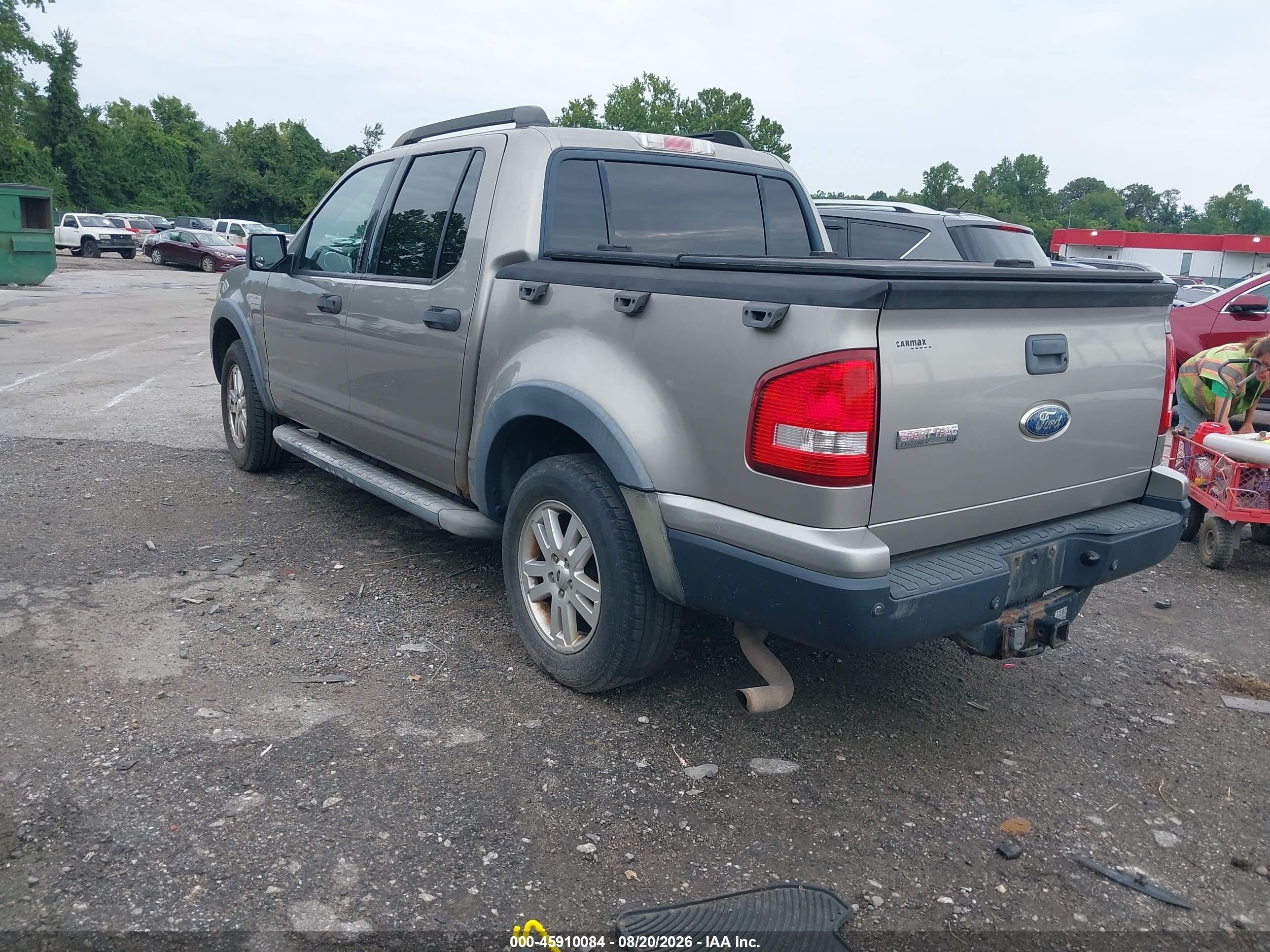 2008 Ford Explorer Sport Trac Xlt Brown vin: 1FMEU31E28UA05478