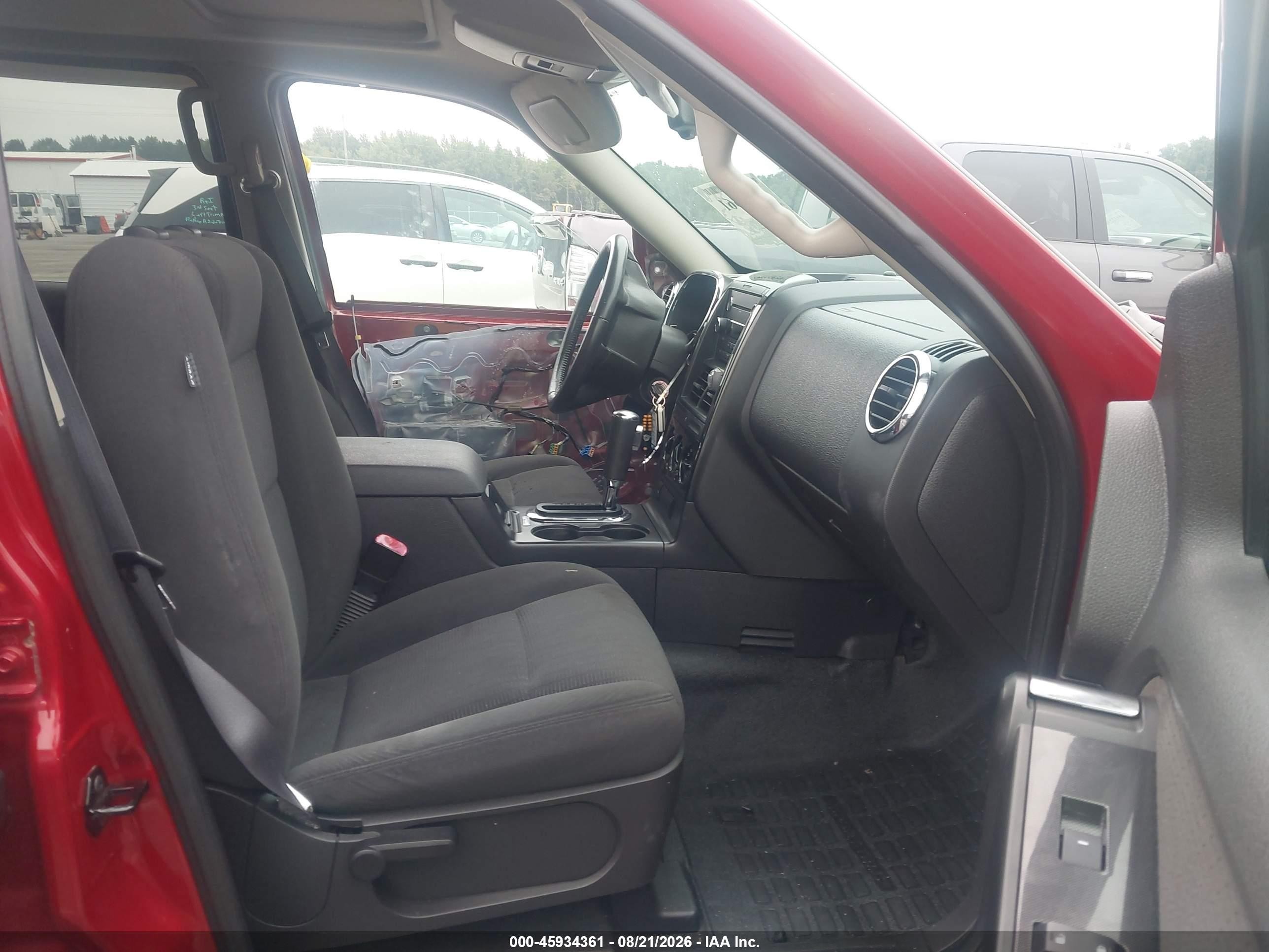 2009 Ford Explorer Sport Trac Xlt Красный vin: 1FMEU31E49UA08268