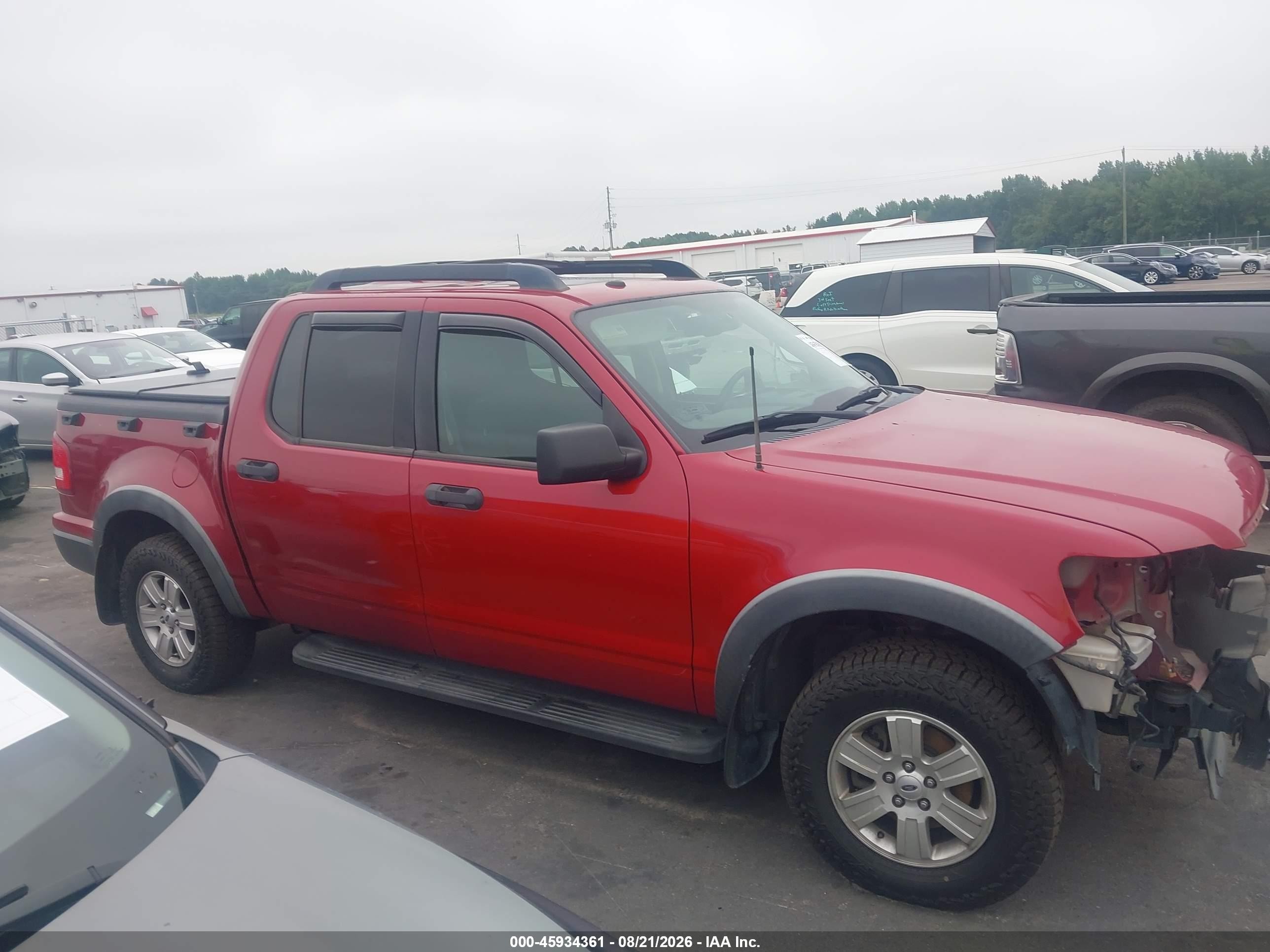 2009 Ford Explorer Sport Trac Xlt Красный vin: 1FMEU31E49UA08268