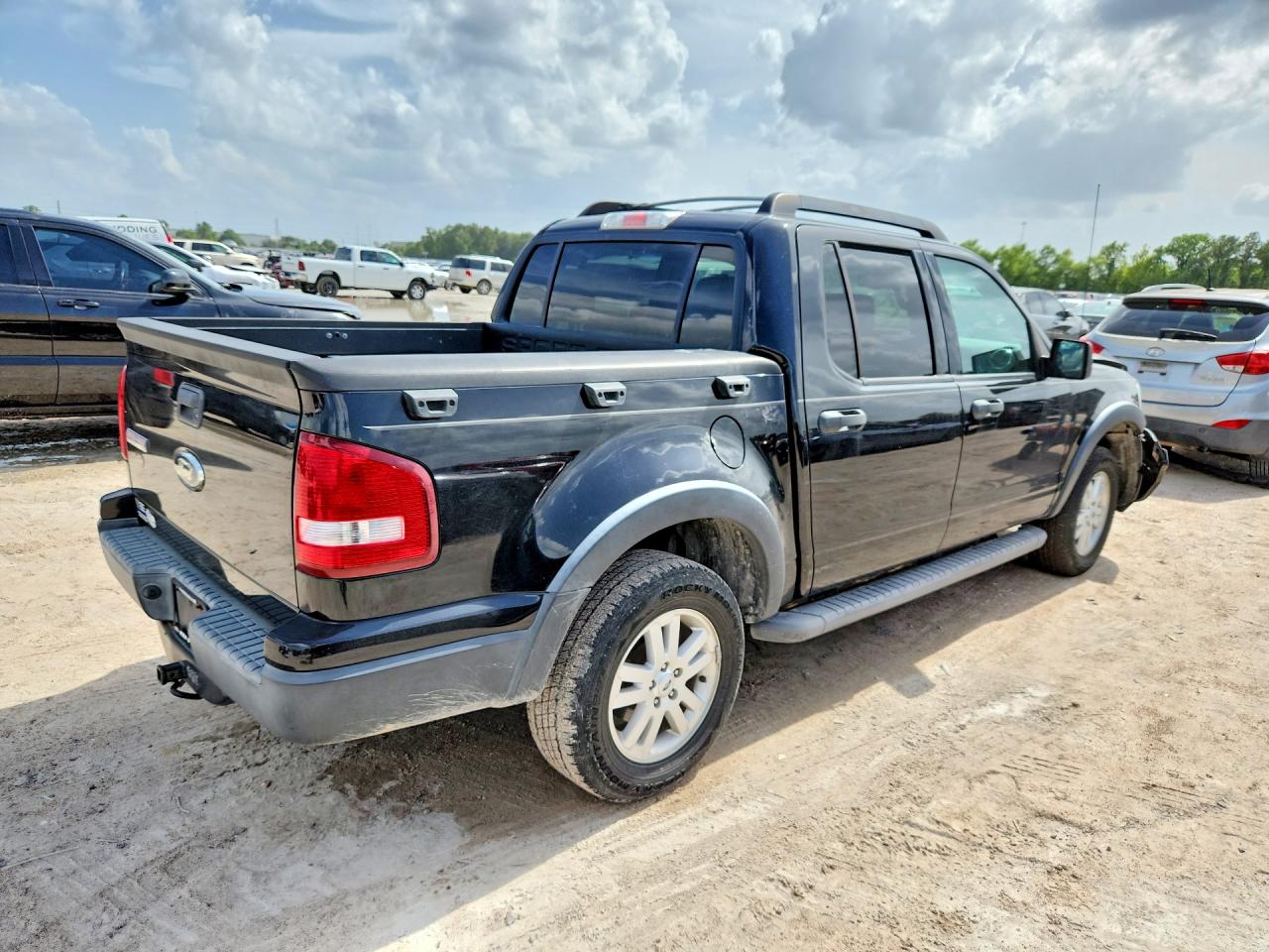 2008 Ford Explorer Sport Trac Xlt Black vin: 1FMEU31E58UB23766