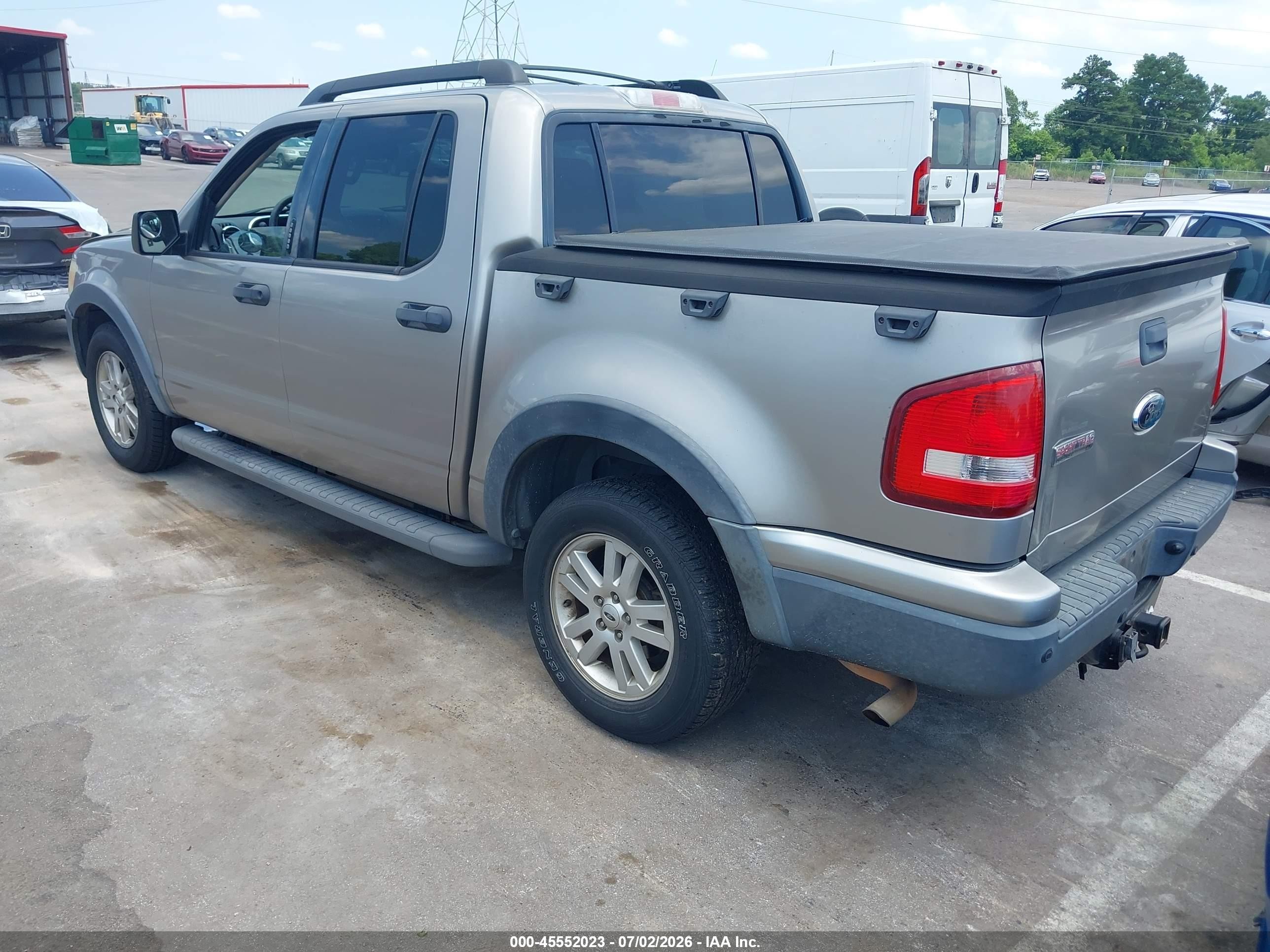 2008 Ford Explorer Sport Trac Xlt Tan vin: 1FMEU31E88UB26807