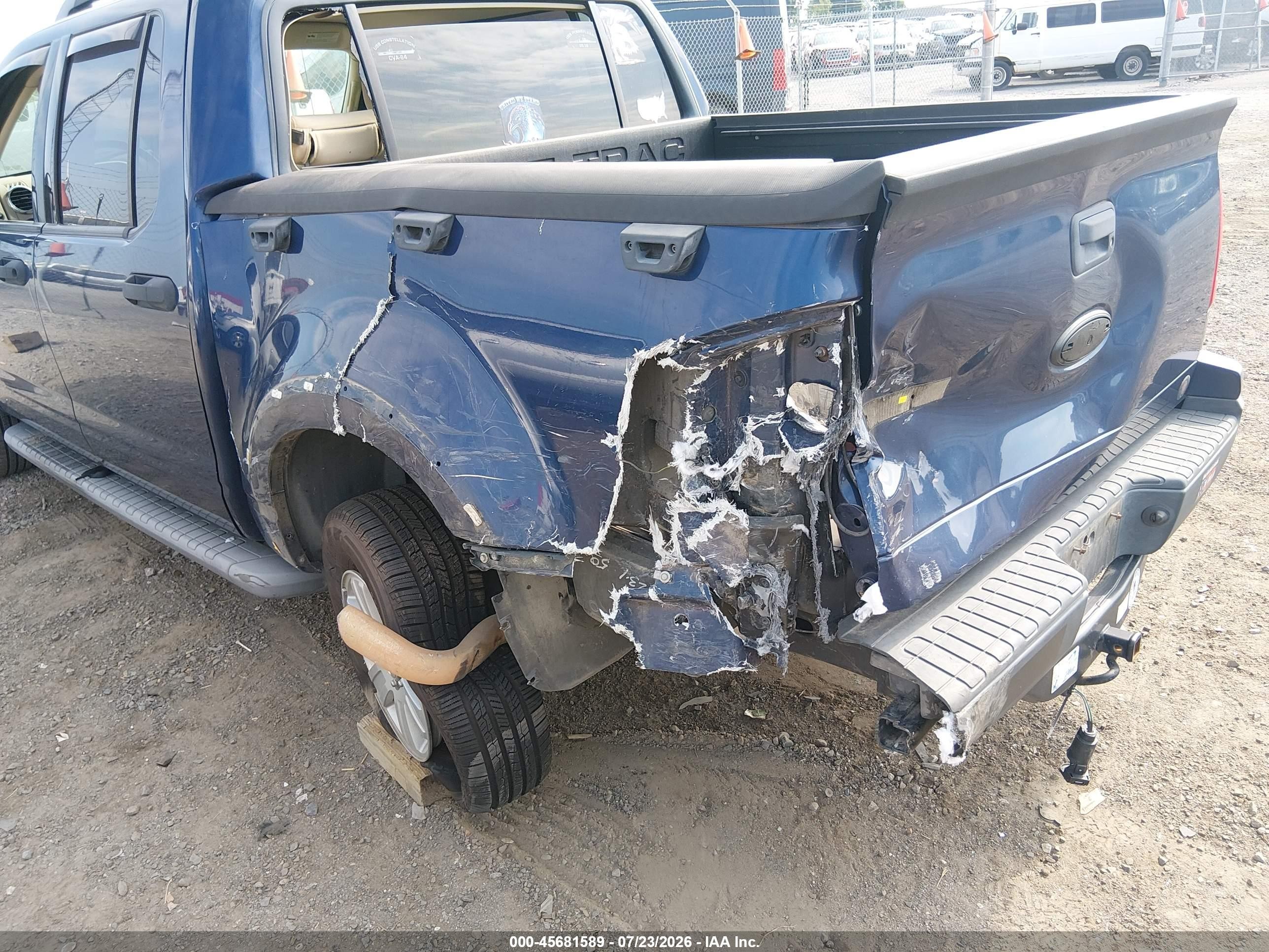 2008 Ford Explorer Sport Trac Xlt Blue vin: 1FMEU31EX8UB26100