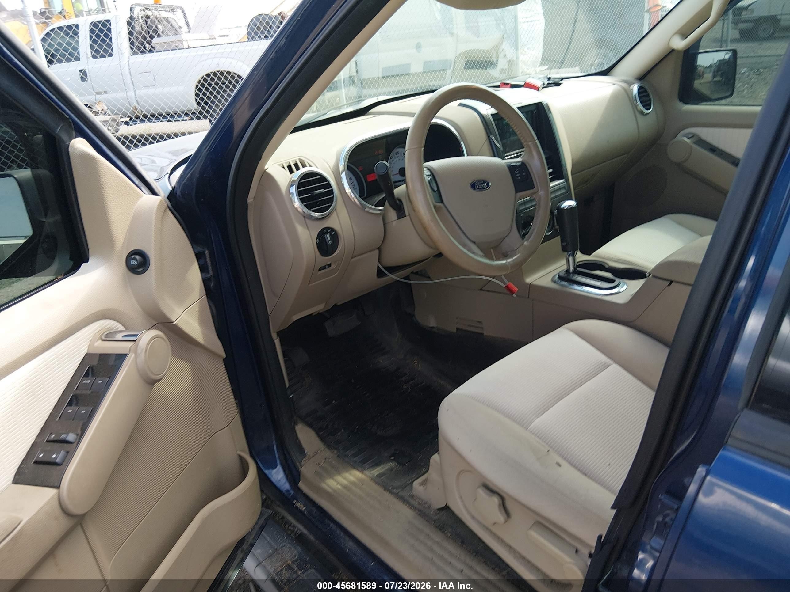 2008 Ford Explorer Sport Trac Xlt Blue vin: 1FMEU31EX8UB26100