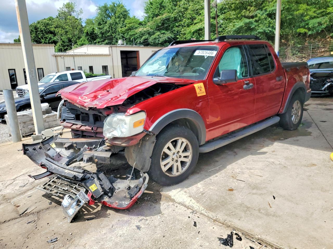 2008 Ford Explorer Sport Trac Xlt Красный vin: 1FMEU31EX8UB26159