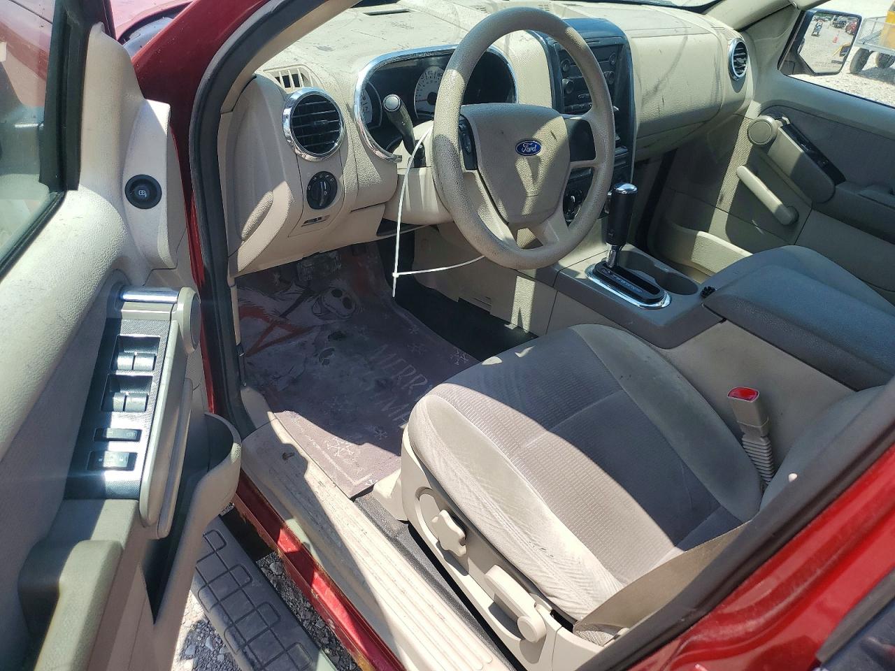 2007 Ford Explorer Sport Trac Xlt Red vin: 1FMEU31K07UA51041