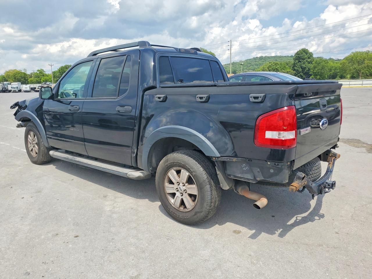 2007 Ford Explorer Sport Trac Xlt Black vin: 1FMEU31K27UA25895