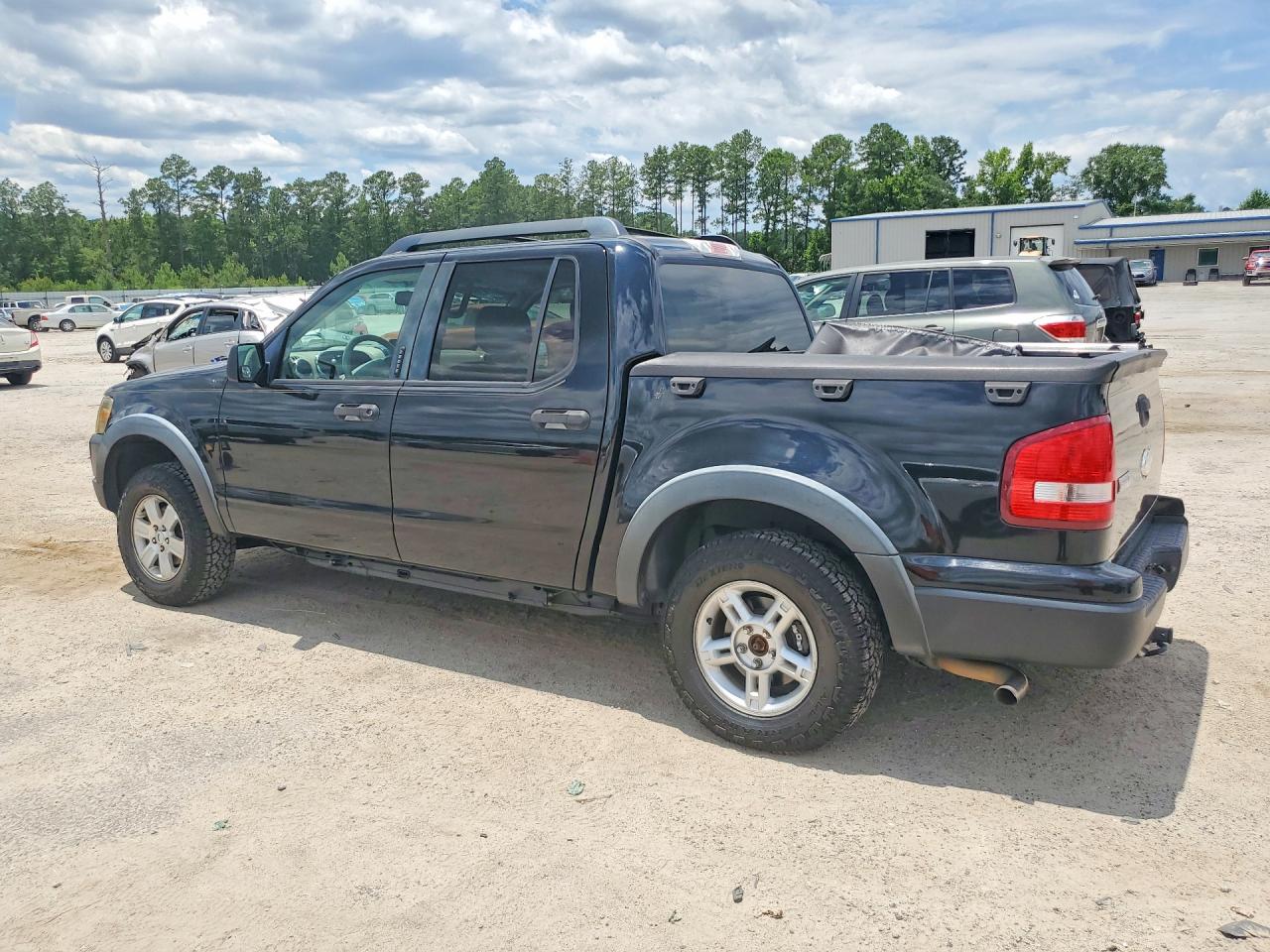 2007 Ford Explorer Sport Trac Xlt Black vin: 1FMEU31K37UA07583
