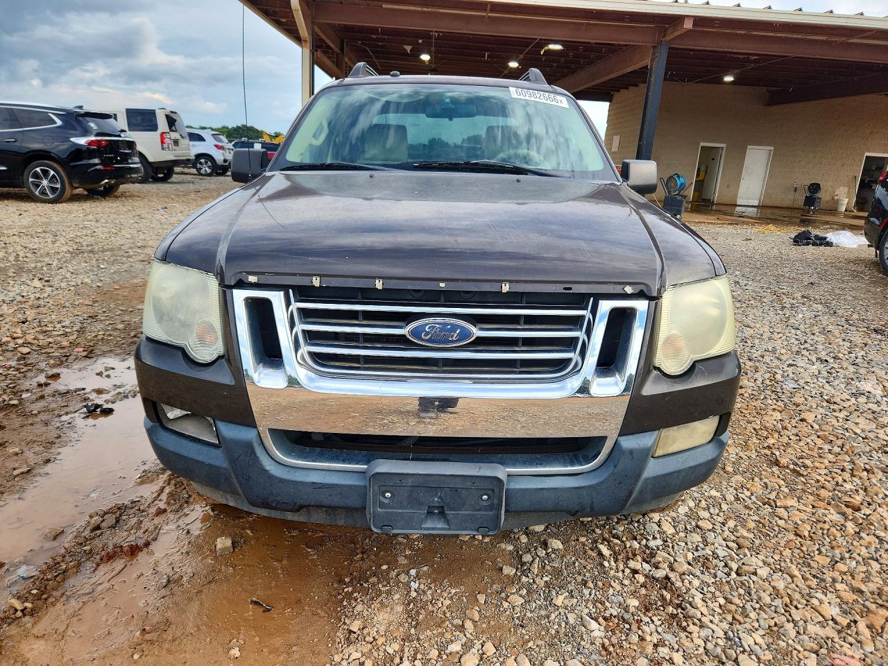 2007 Ford Explorer Sport Trac Xlt Gray vin: 1FMEU31K87UA09443