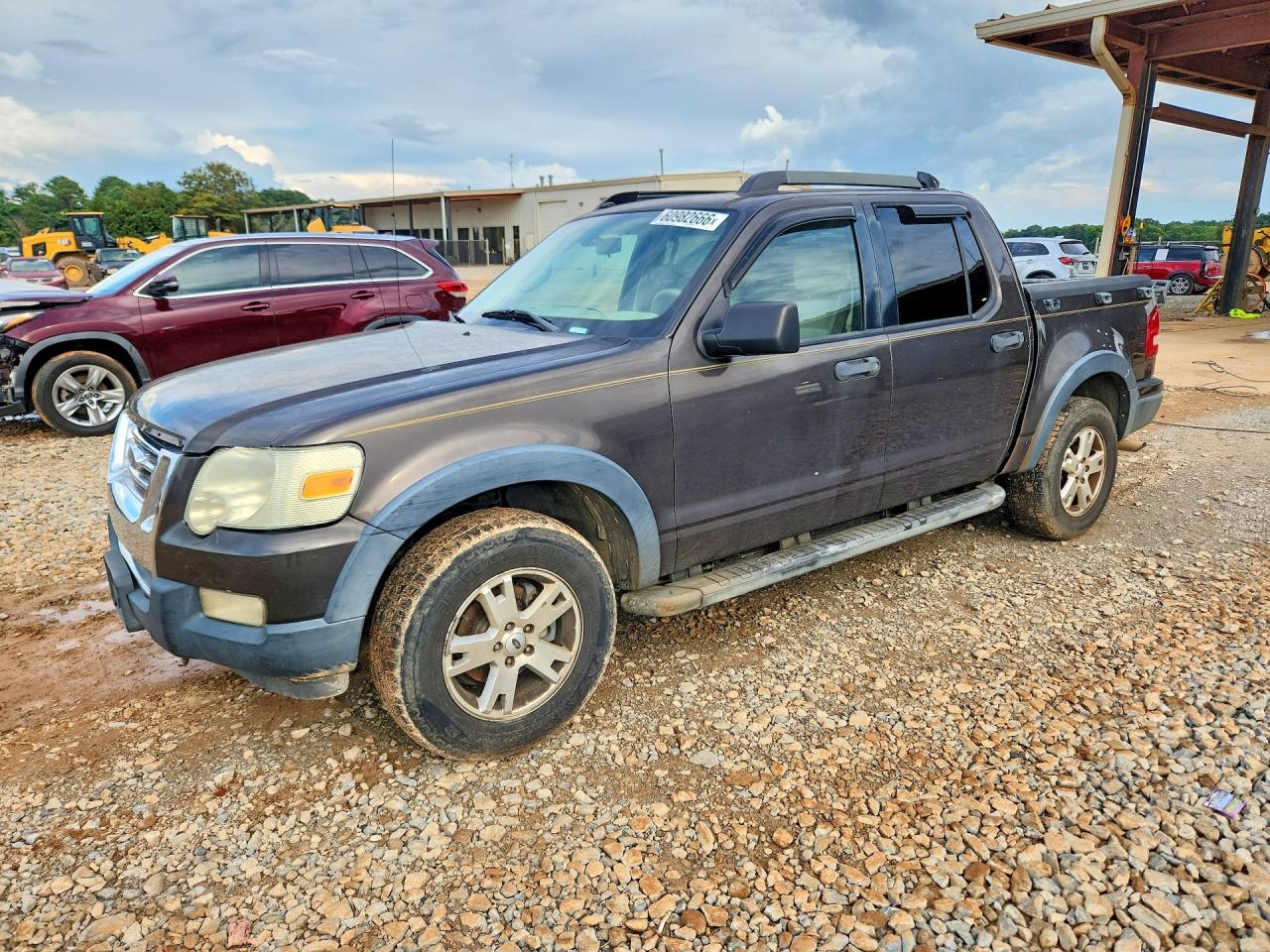 2007 Ford Explorer Sport Trac Xlt Gray vin: 1FMEU31K87UA09443