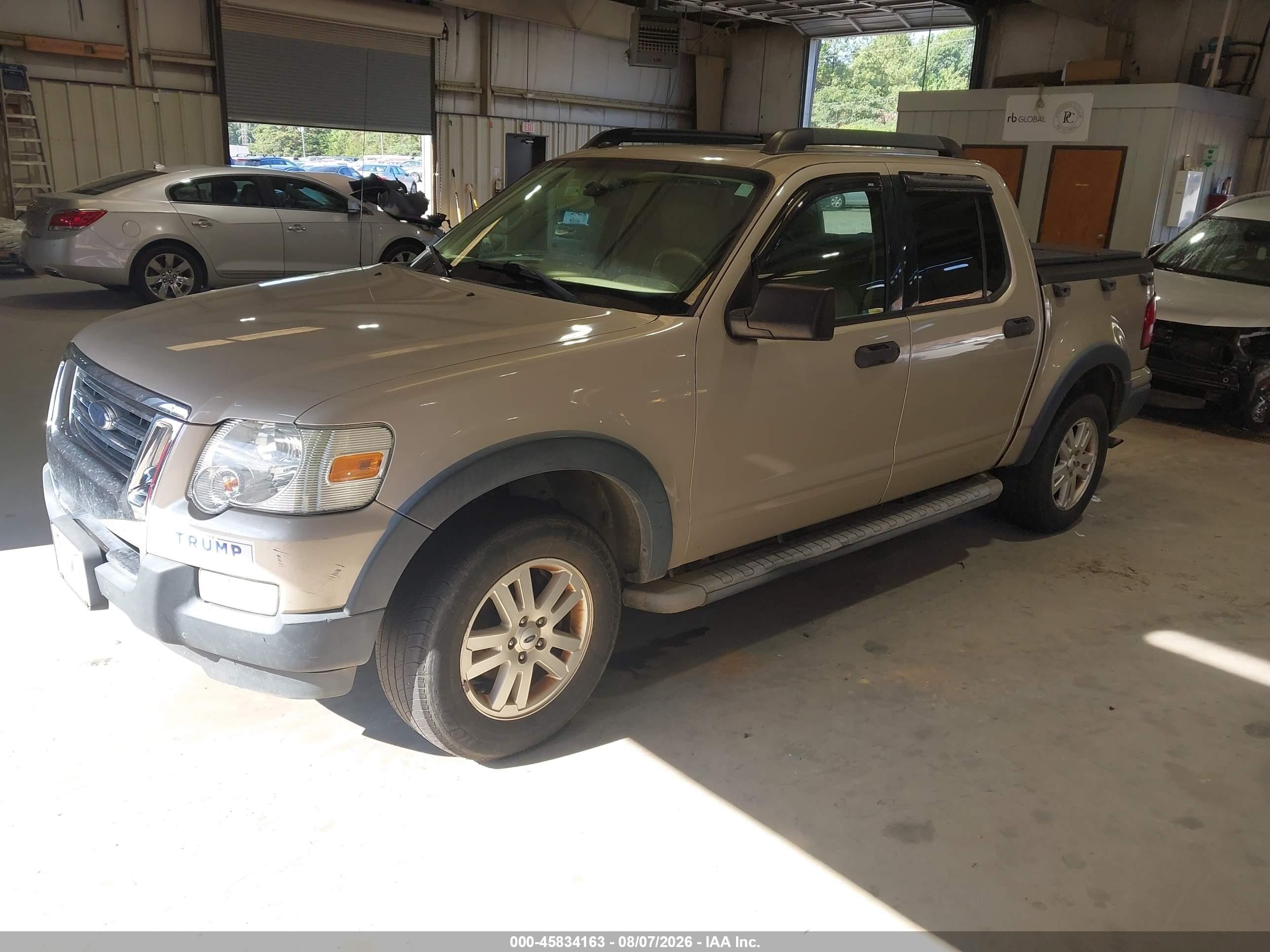 2007 Ford Explorer Sport Trac Xlt Tan vin: 1FMEU31K87UB27749