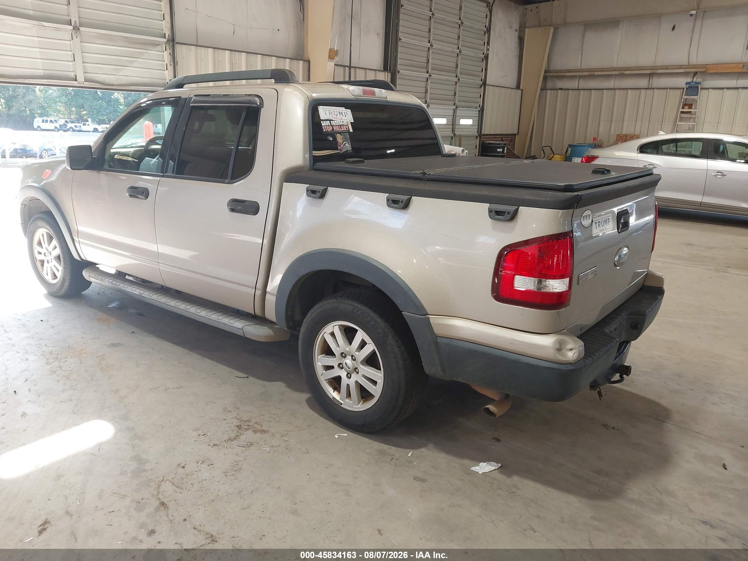 2007 Ford Explorer Sport Trac Xlt Tan vin: 1FMEU31K87UB27749