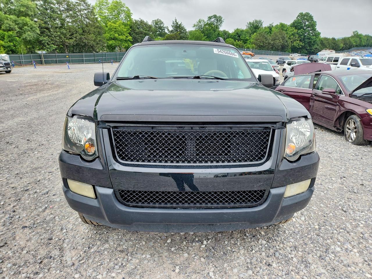 2007 Ford Explorer Sport Trac Xlt Black vin: 1FMEU31K97UA07586