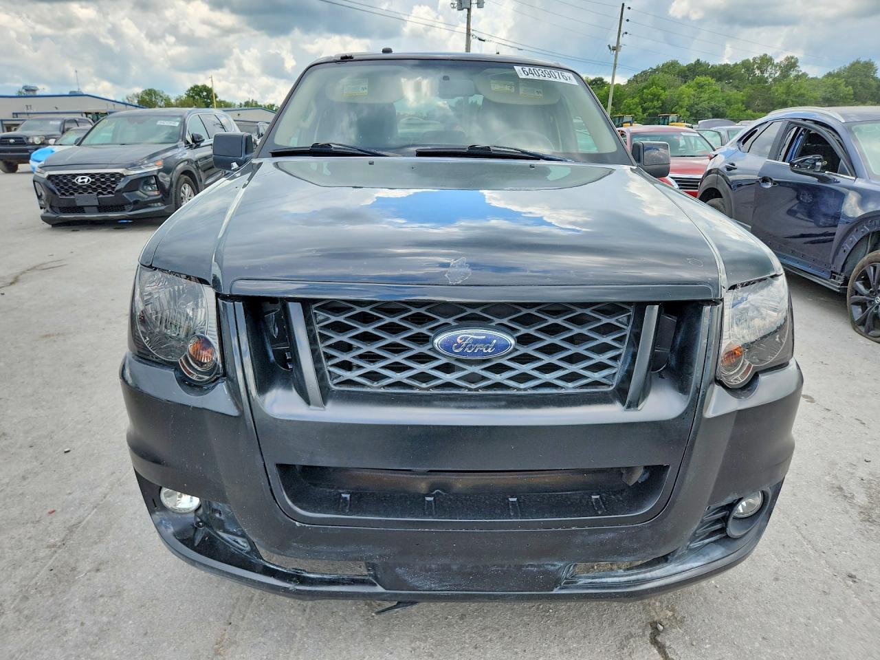2008 Ford Explorer Sport Trac Limited Black vin: 1FMEU33808UB20538