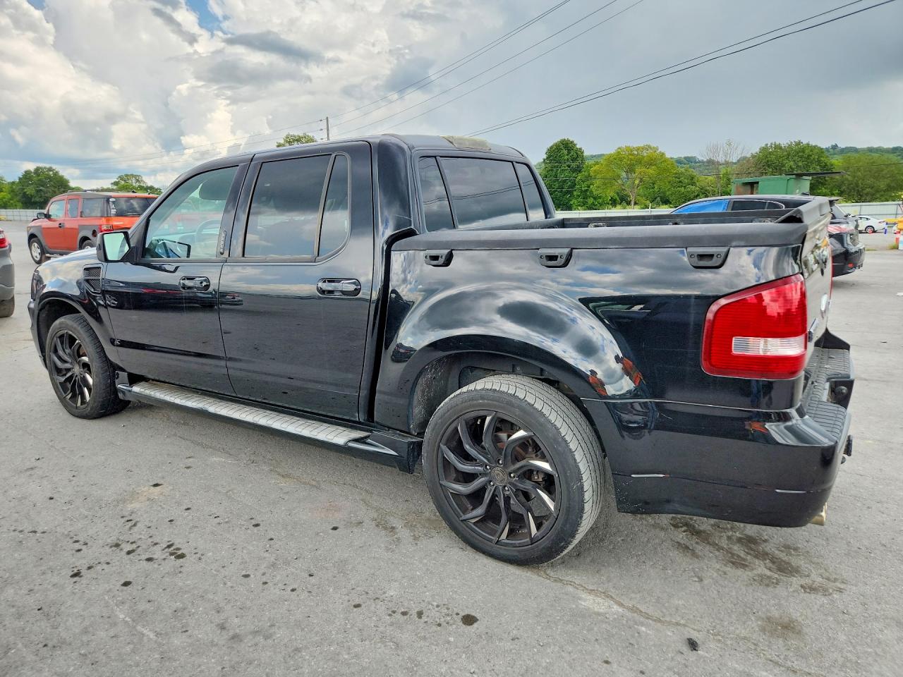2008 Ford Explorer Sport Trac Limited Black vin: 1FMEU33808UB20538