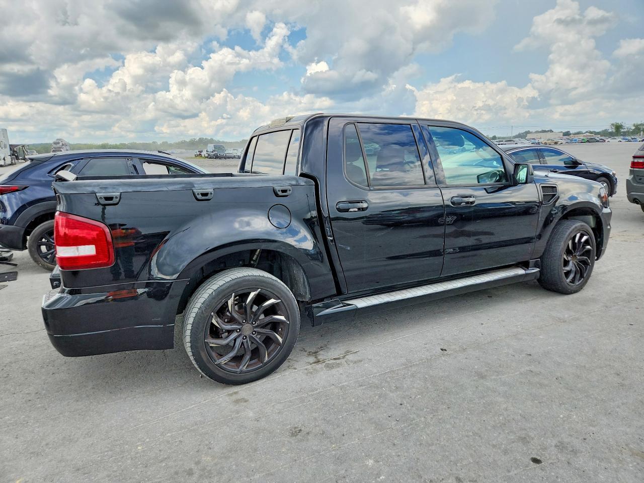 2008 Ford Explorer Sport Trac Limited Black vin: 1FMEU33808UB20538