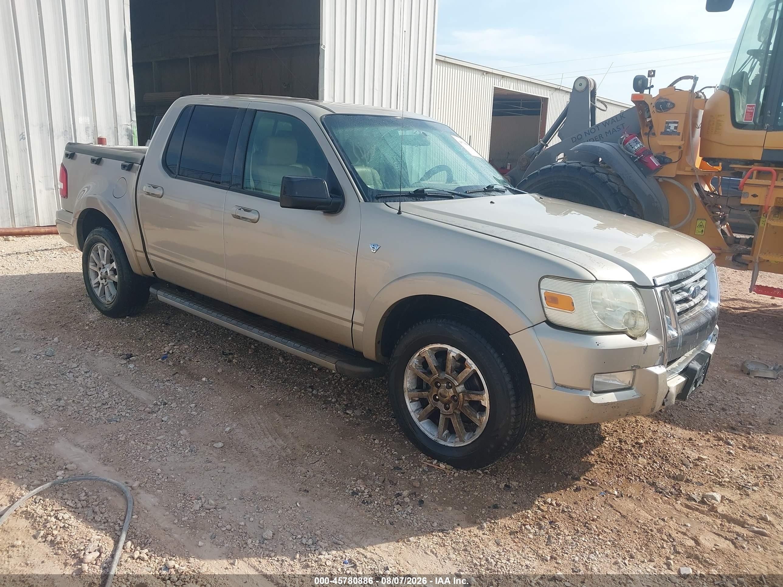 2007 Ford Explorer Sport Trac Limited Brown vin: 1FMEU33817UB68841