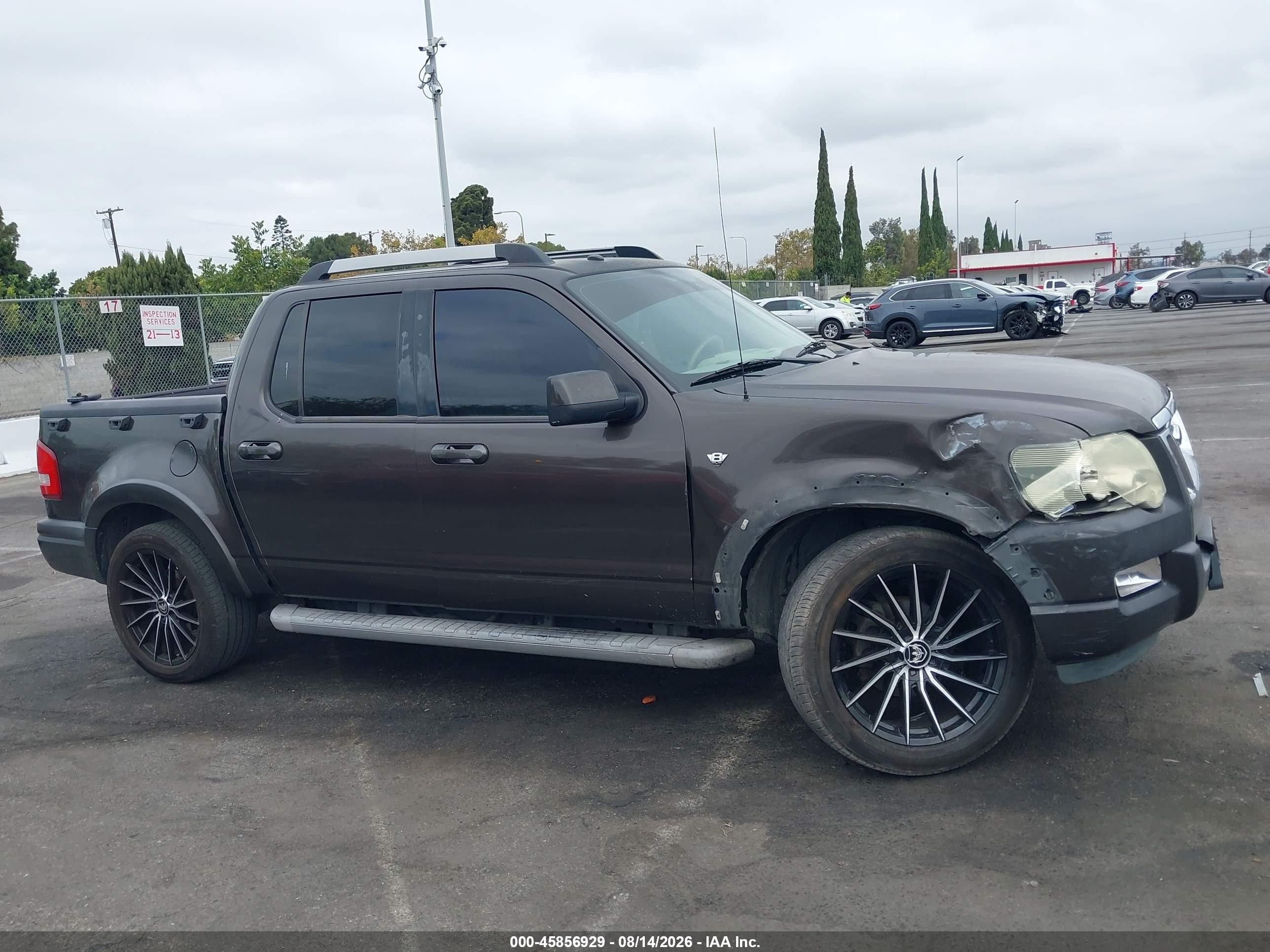 2007 Ford Explorer Sport Trac Limited Серый vin: 1FMEU33837UA19654