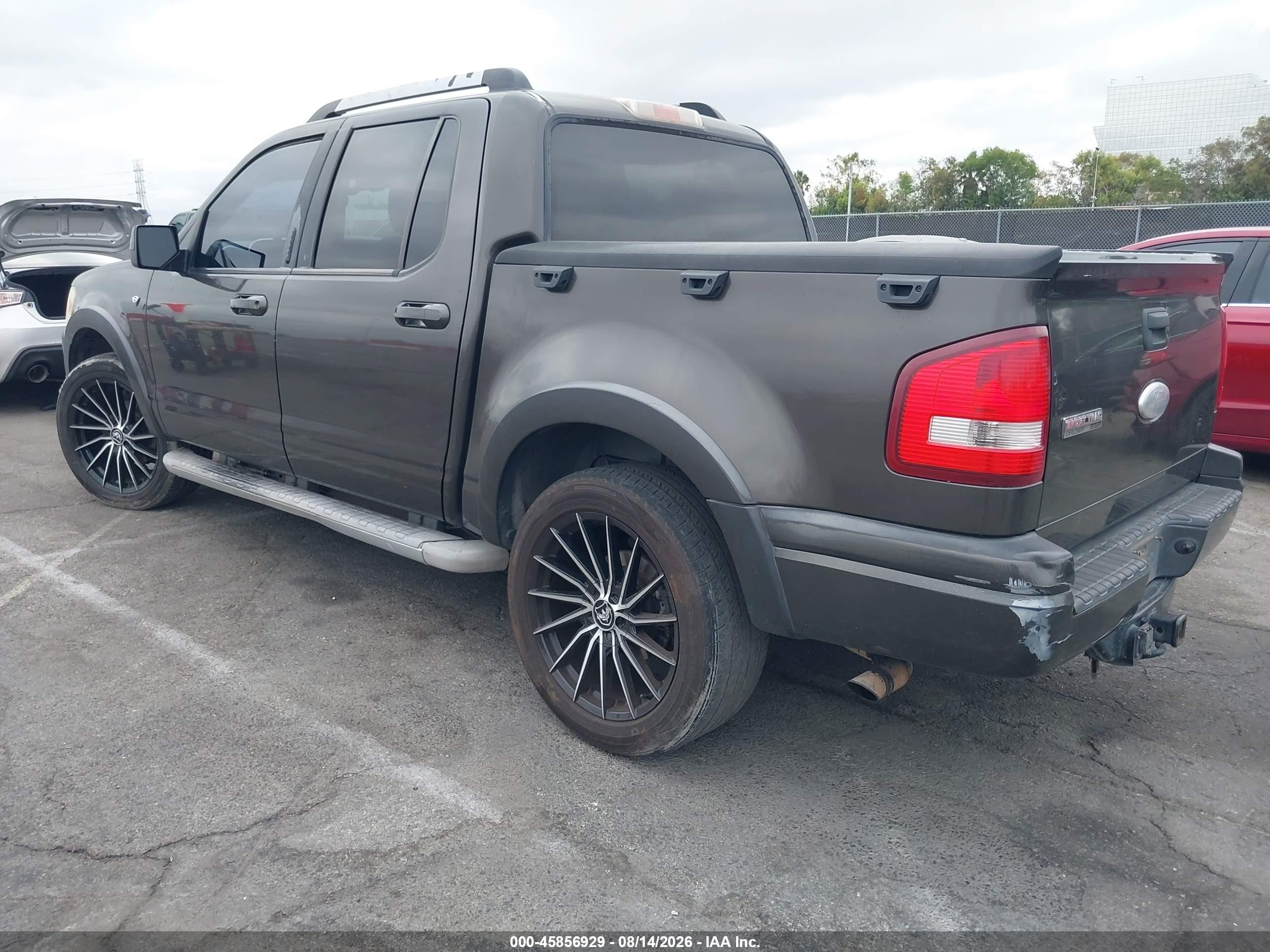 2007 Ford Explorer Sport Trac Limited Серый vin: 1FMEU33837UA19654