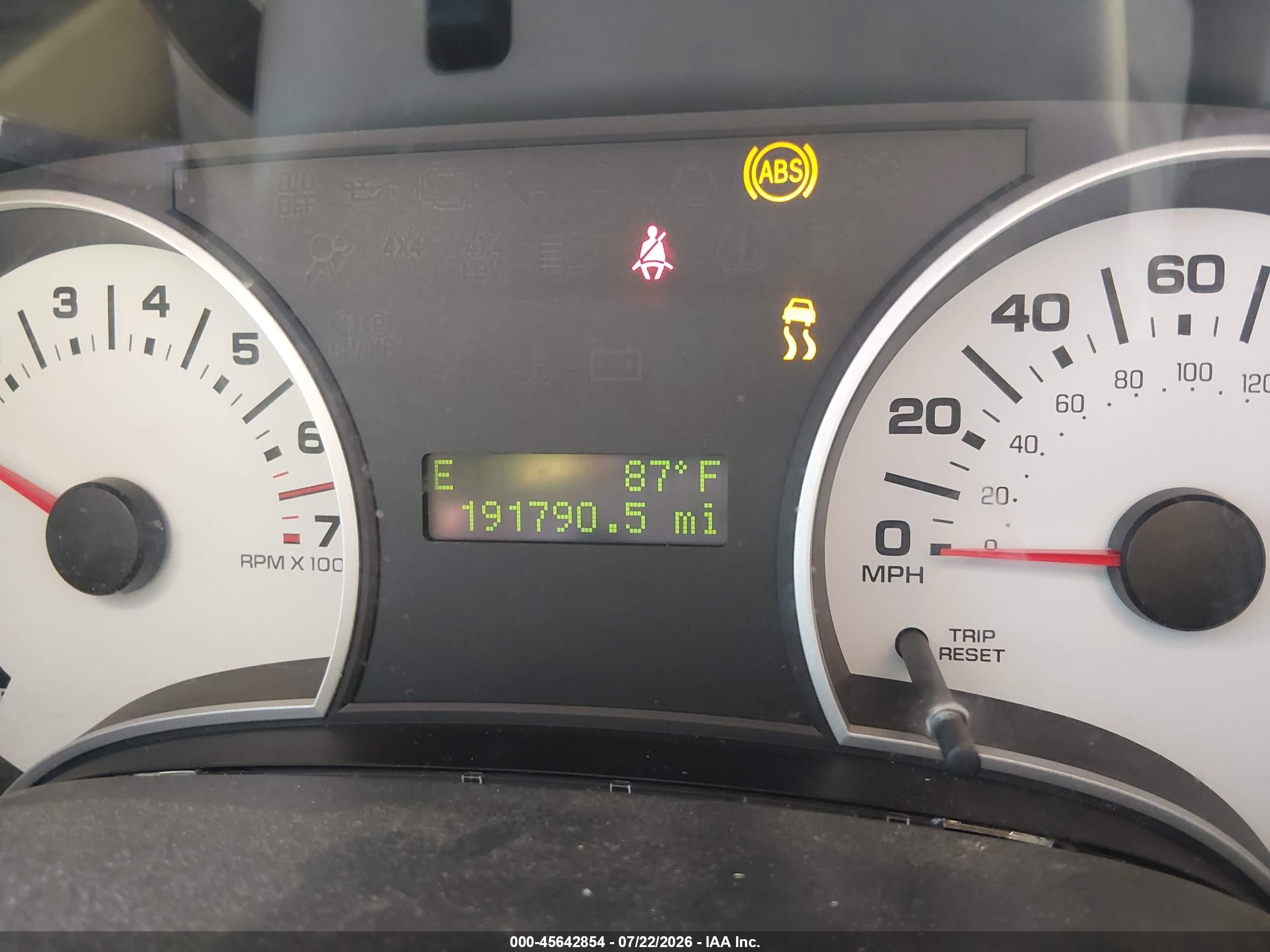 2007 Ford Explorer Sport Trac Limited Maroon vin: 1FMEU33847UA00594