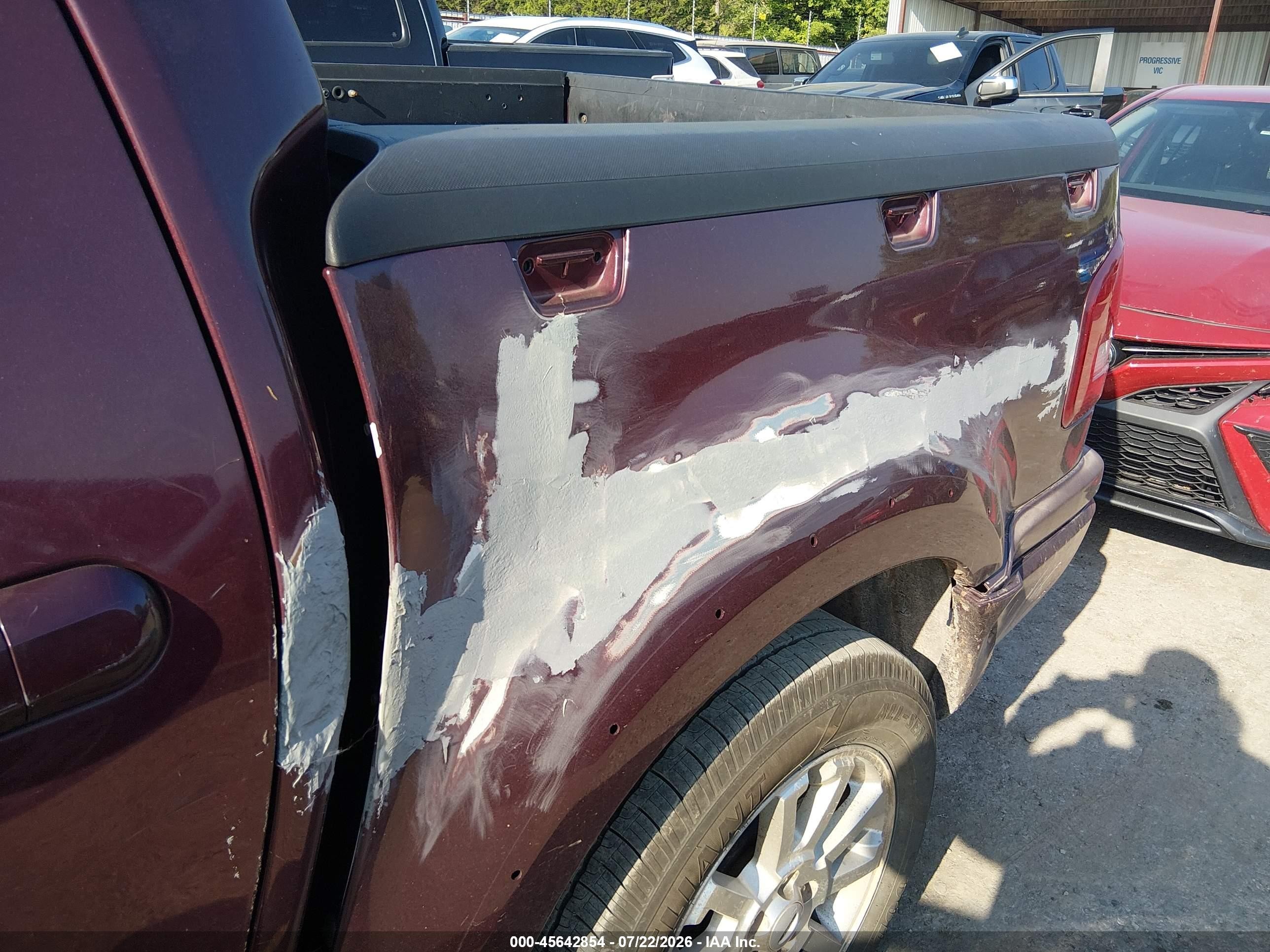 2007 Ford Explorer Sport Trac Limited Maroon vin: 1FMEU33847UA00594