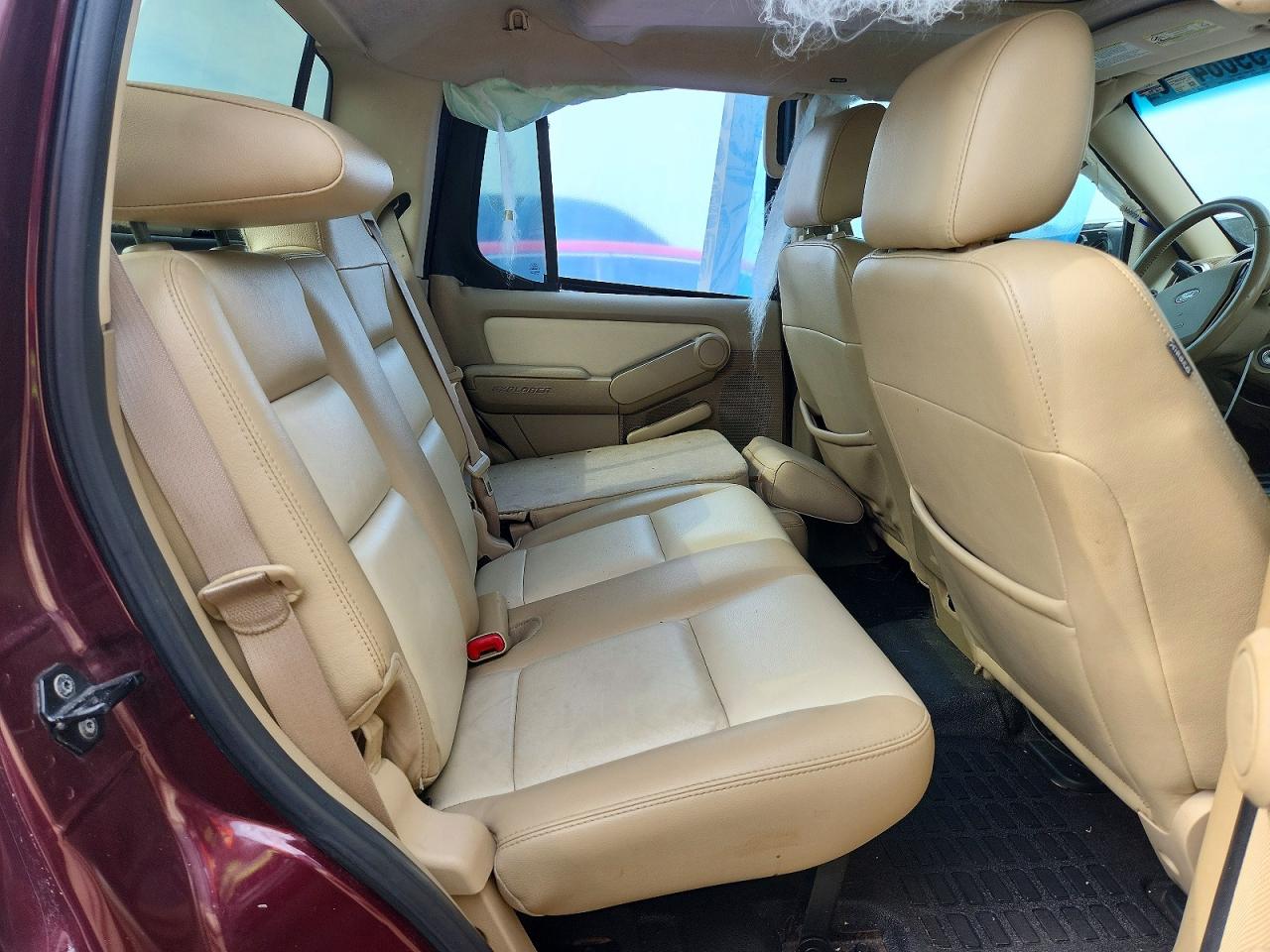 2008 Ford Explorer Sport Trac Limited Burgundy vin: 1FMEU33E08UB26202