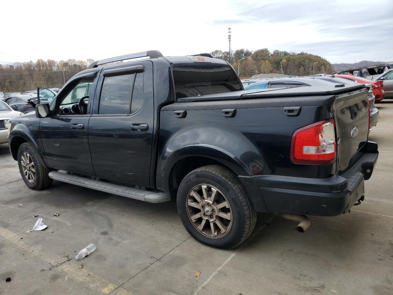2007 Ford Explorer Sport Trac Limited Black vin: 1FMEU33K97UA09545