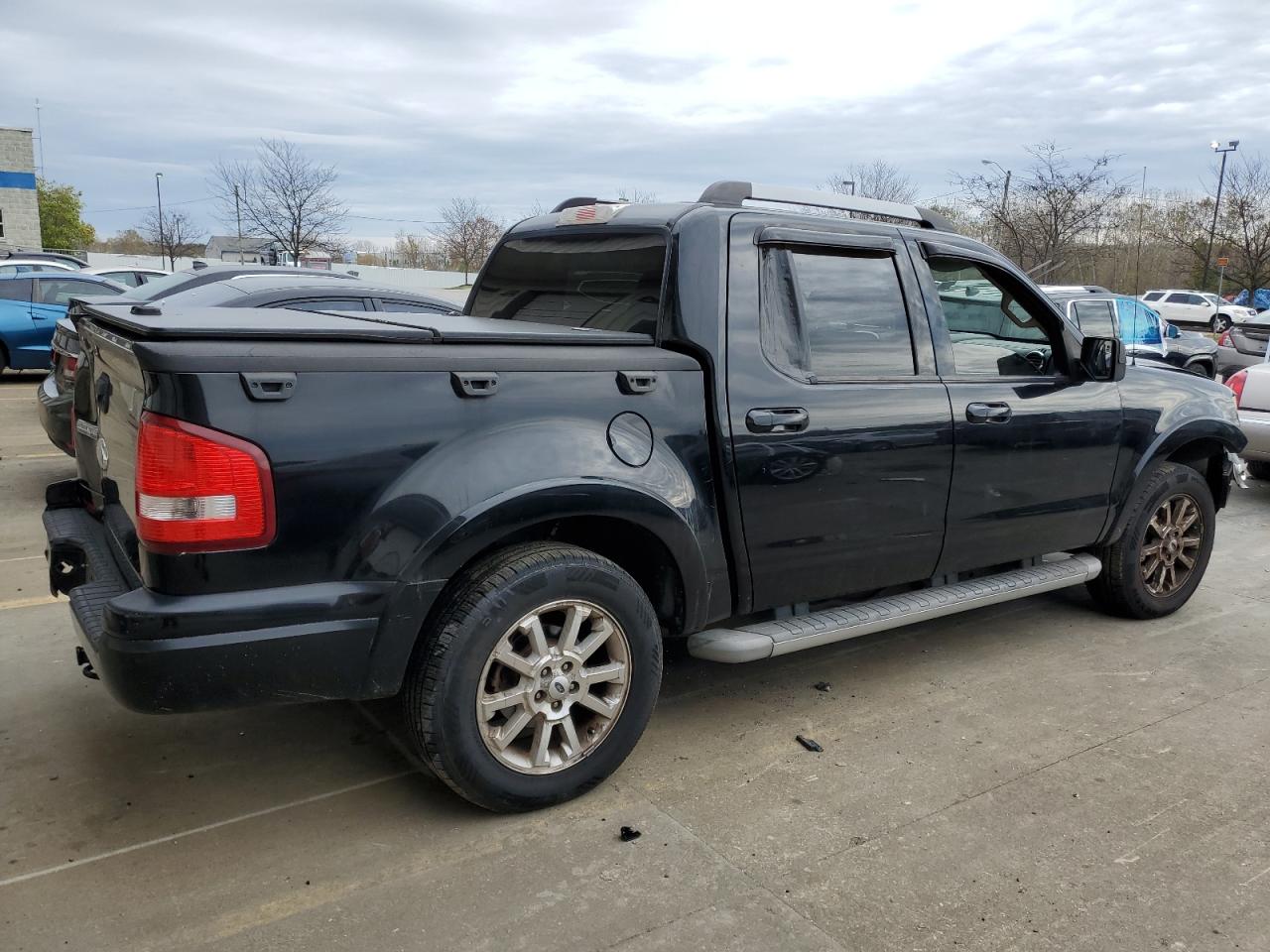 2007 Ford Explorer Sport Trac Limited Black vin: 1FMEU33K97UA09545