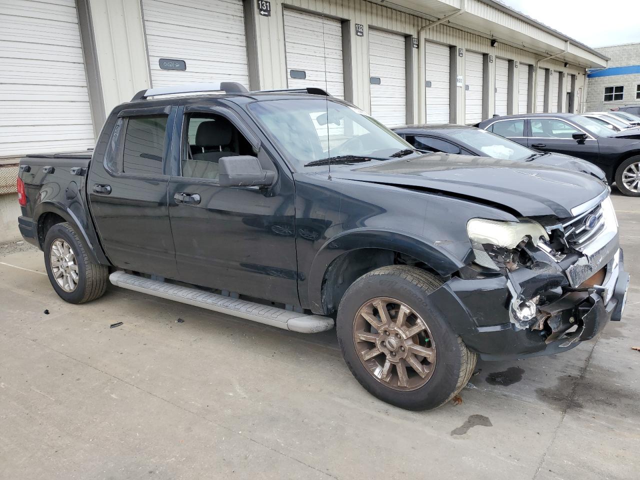 2007 Ford Explorer Sport Trac Limited Black vin: 1FMEU33K97UA09545