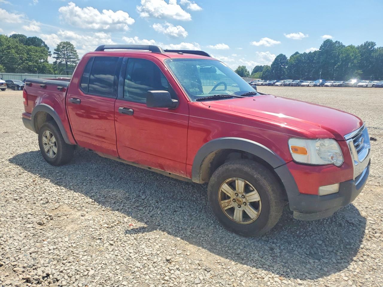 2010 Ford Explorer Sport Trac Xlt Red vin: 1FMEU3BE0AUA09369