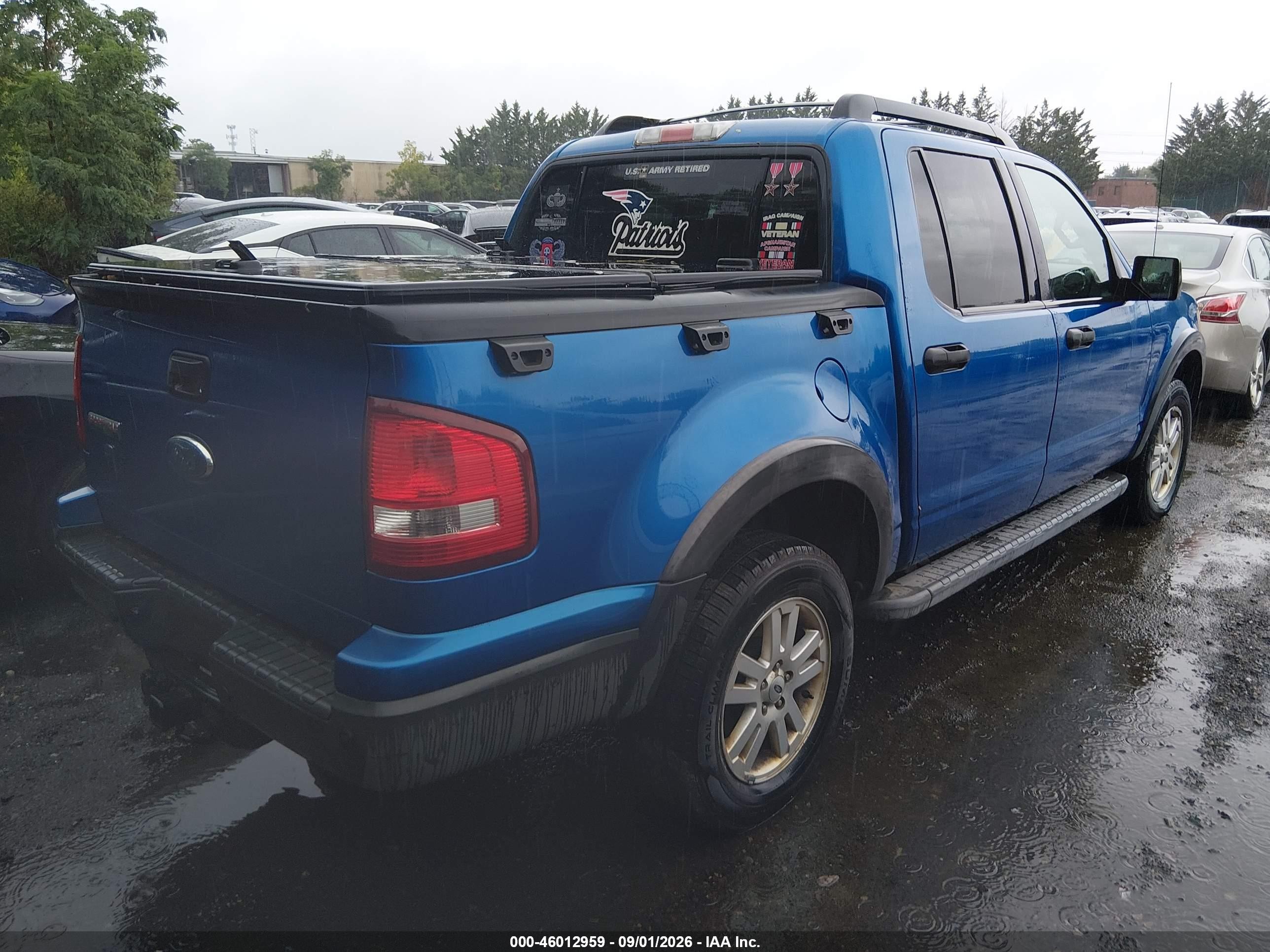 2010 Ford Explorer Sport Trac Xlt Blue vin: 1FMEU3BE3AUA31401
