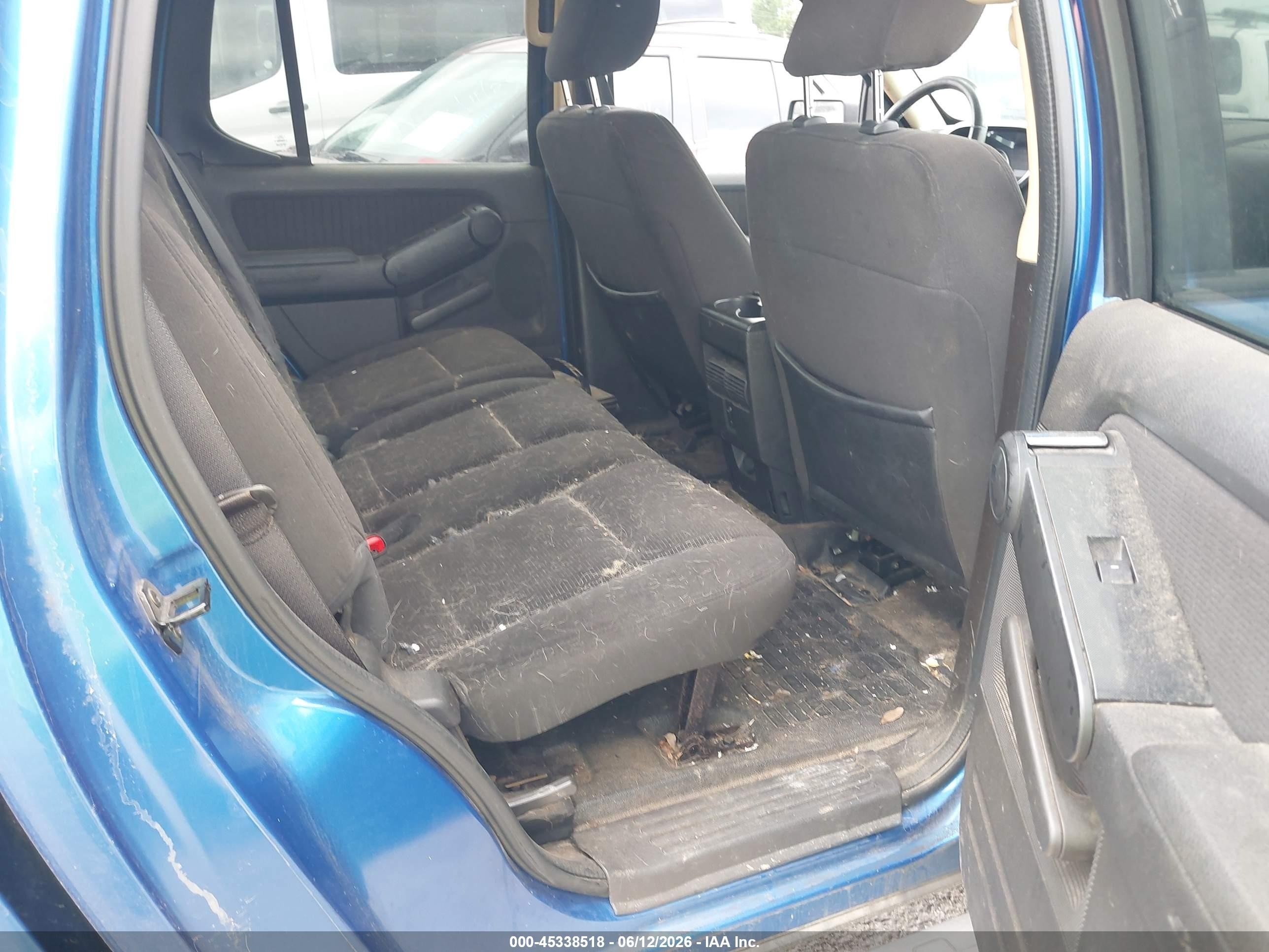 2010 Ford Explorer Sport Trac Xlt Blue vin: 1FMEU3BE5AUF03470