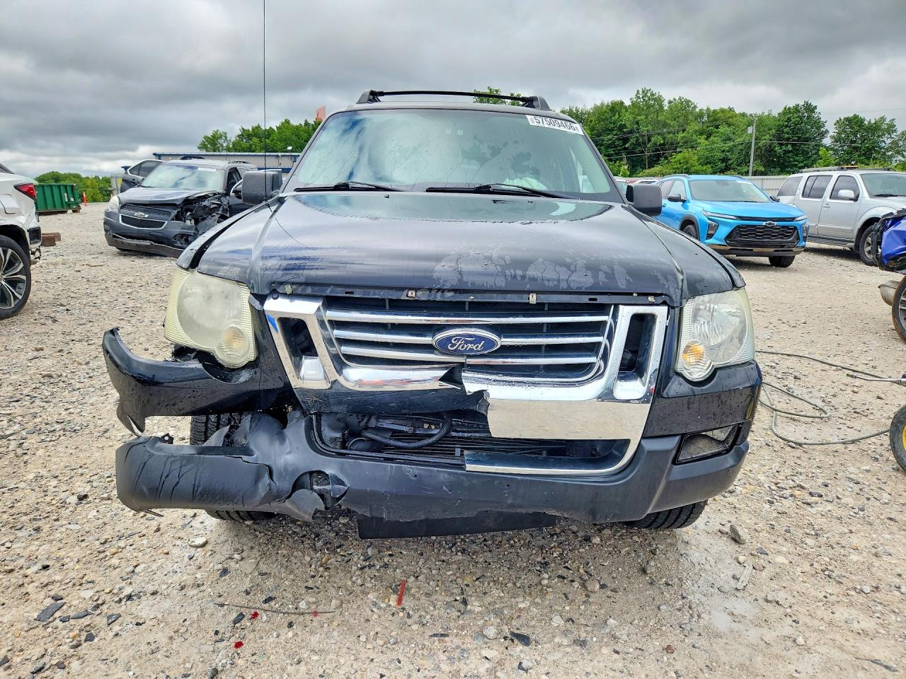 2008 Ford Explorer Sport Trac Xlt Черный vin: 1FMEU51808UA31471
