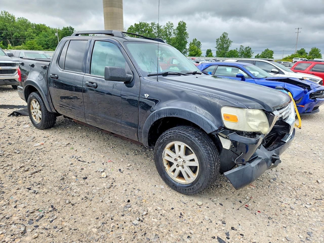 2008 Ford Explorer Sport Trac Xlt Черный vin: 1FMEU51808UA31471