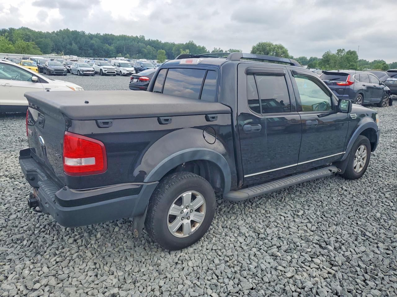 2009 Ford Explorer Sport Trac Xlt Black vin: 1FMEU51E69UA04296