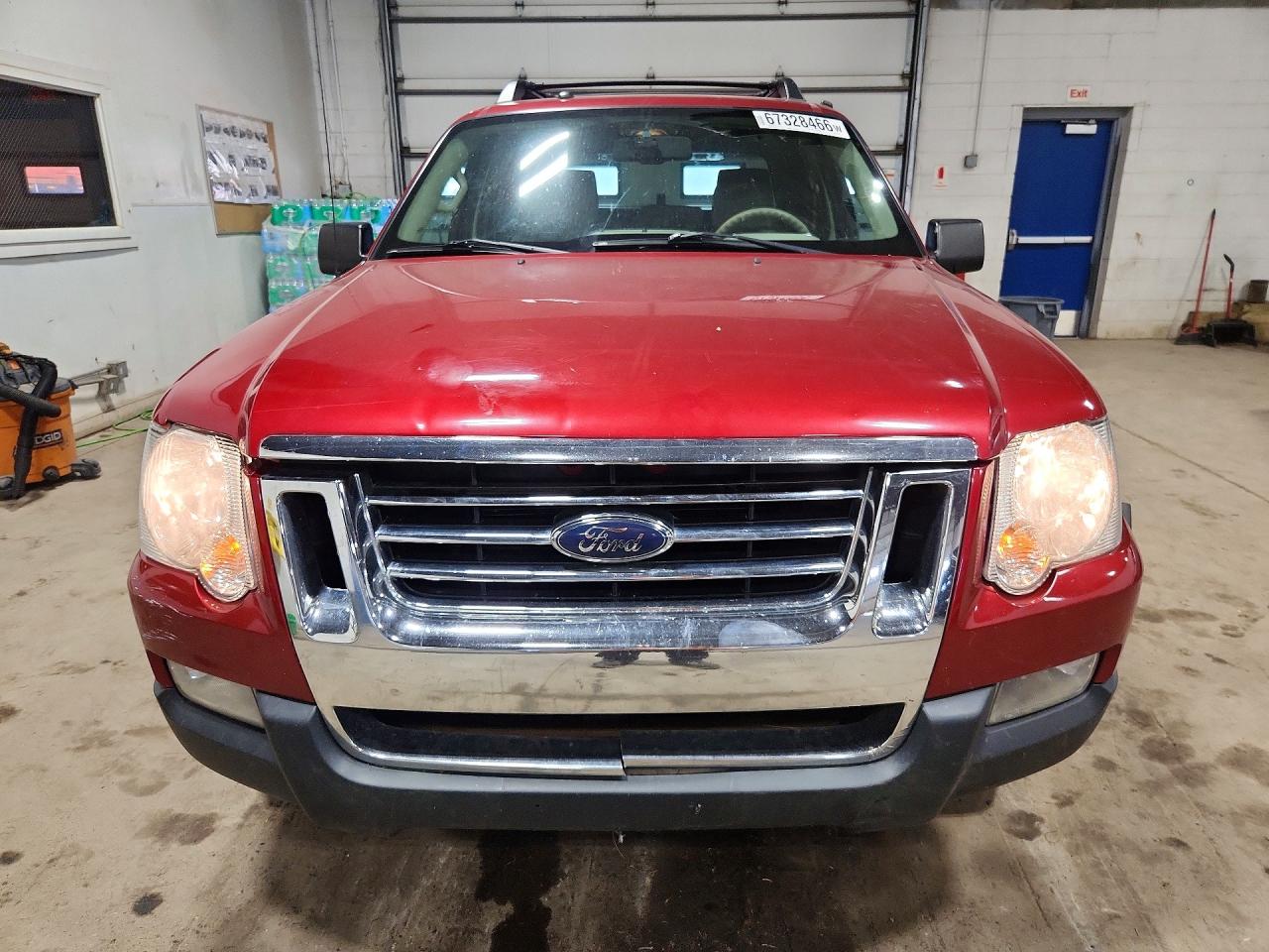 2007 Ford Explorer Sport Trac Xlt Maroon vin: 1FMEU51K57UB31723