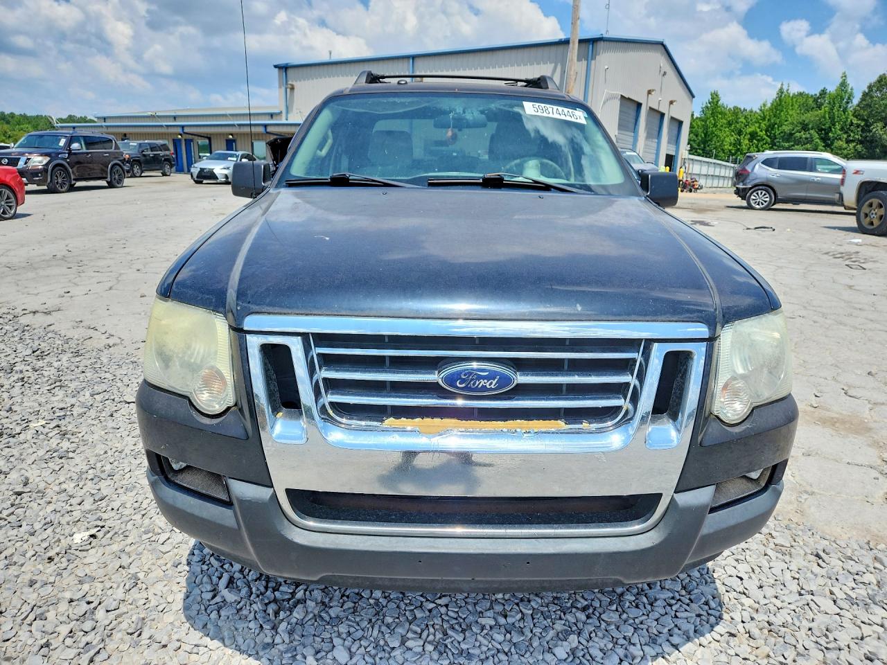 2007 Ford Explorer Sport Trac Xlt Black vin: 1FMEU51K67UA15950