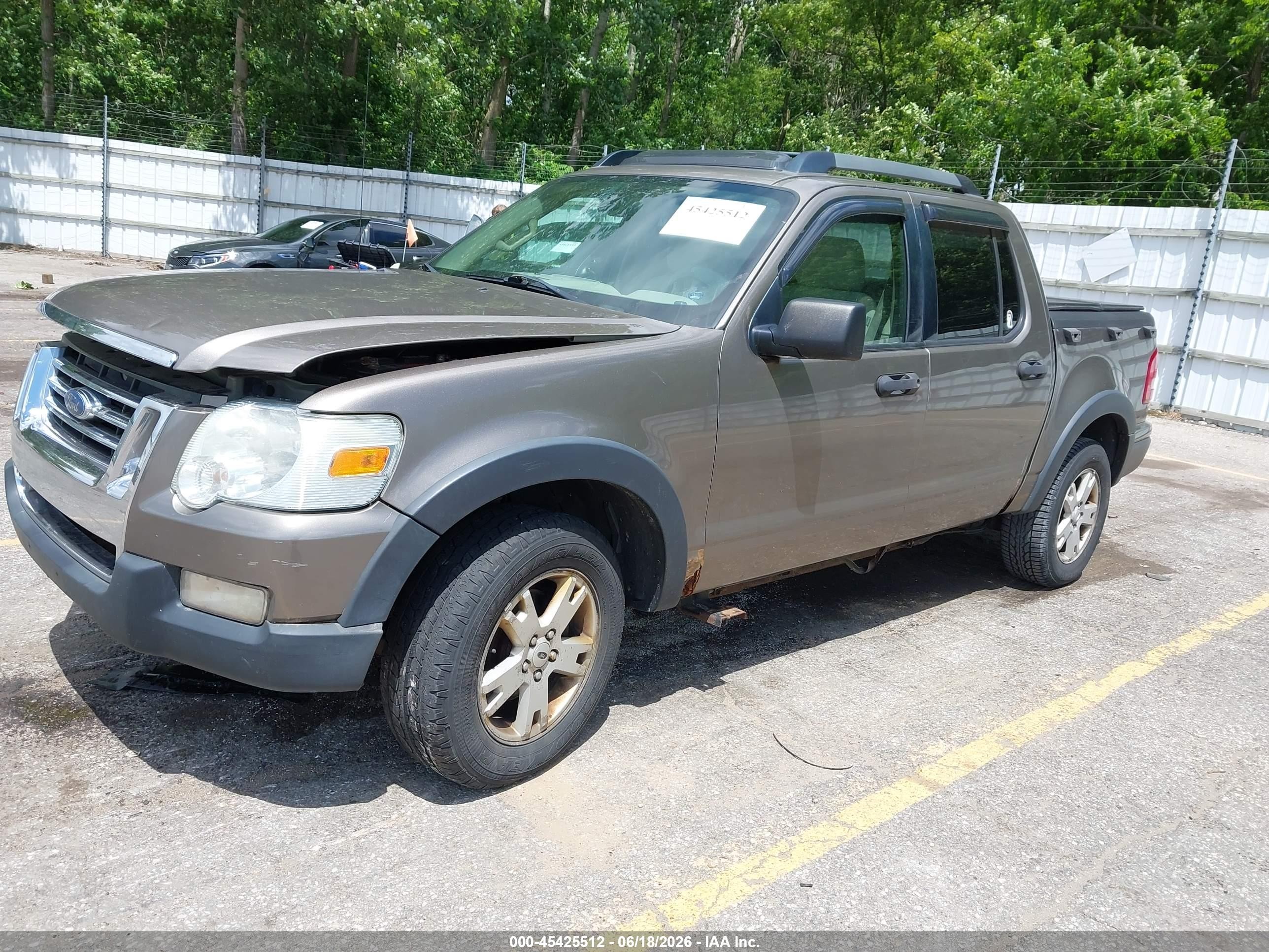 2007 Ford Explorer Sport Trac Xlt Tan vin: 1FMEU51K87UA02780