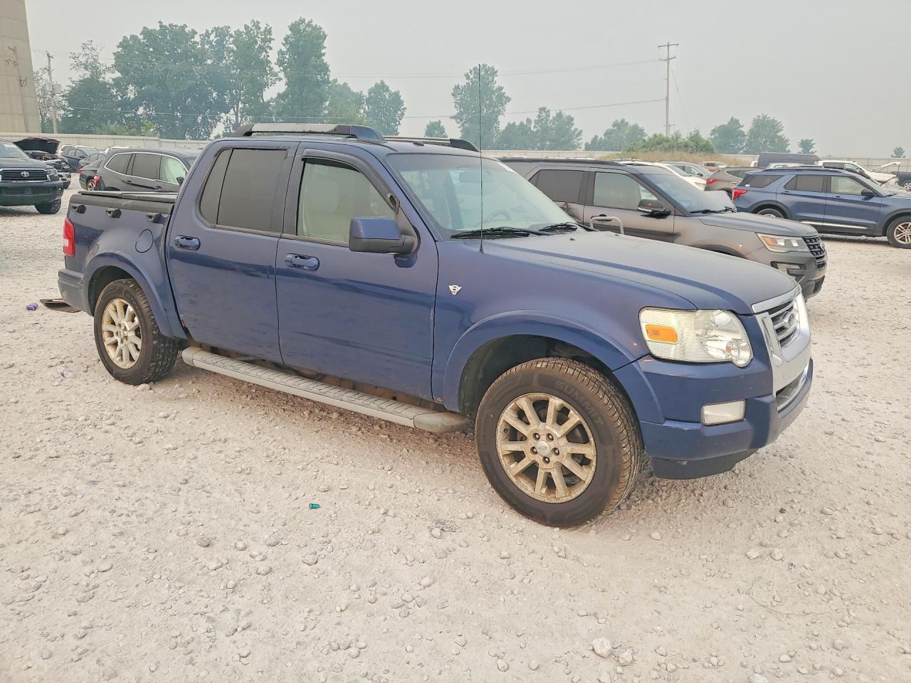 2007 Ford Explorer Sport Trac Limited Синий vin: 1FMEU53827UB45774