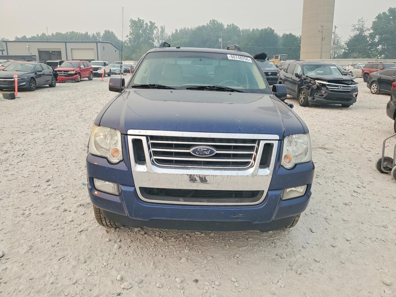 2007 Ford Explorer Sport Trac Limited Синий vin: 1FMEU53827UB45774