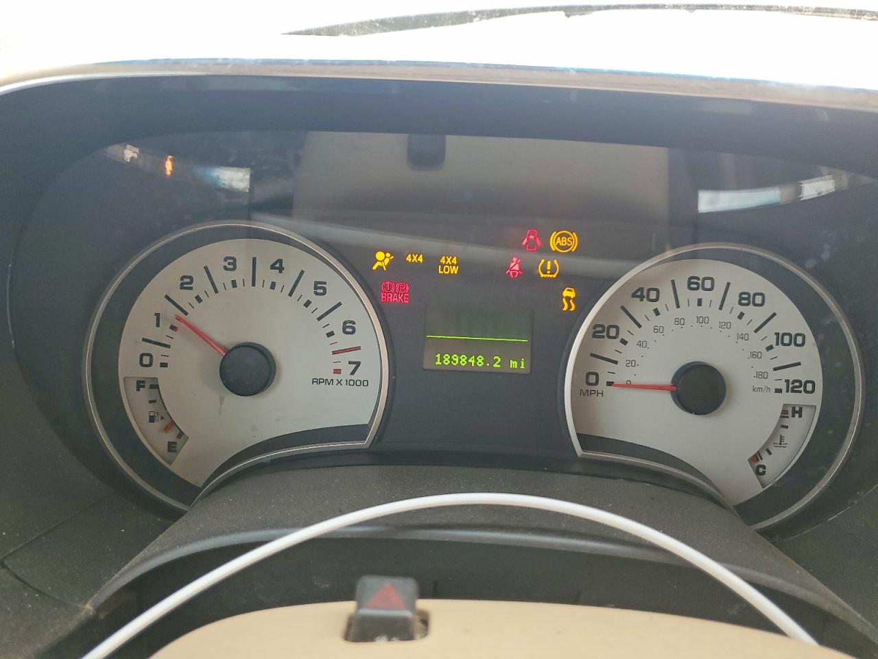 2007 Ford Explorer Sport Trac Limited Синий vin: 1FMEU53827UB45774