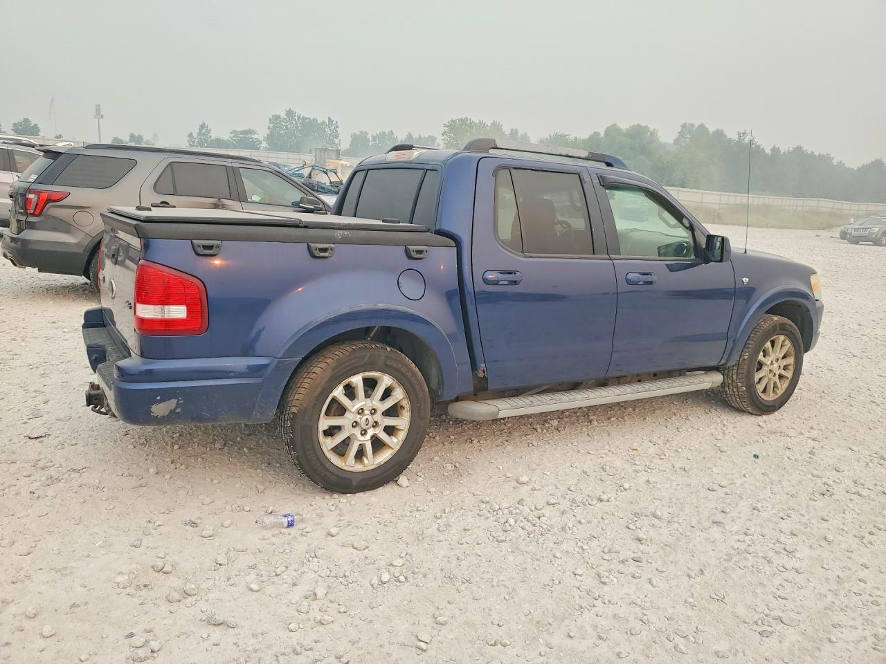 2007 Ford Explorer Sport Trac Limited Синий vin: 1FMEU53827UB45774