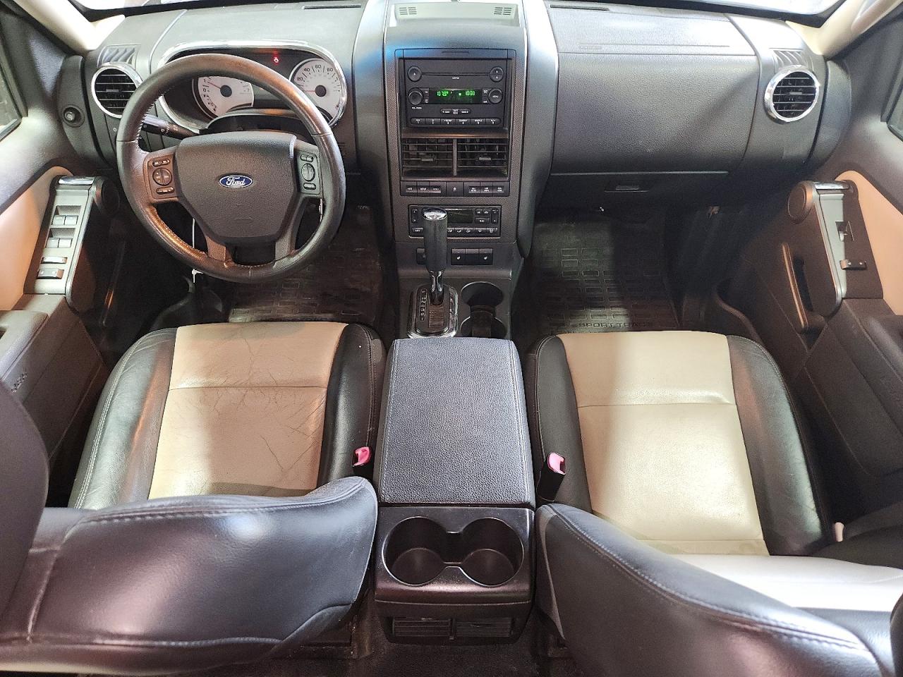 2007 Ford Explorer Sport Trac Limited Burgundy vin: 1FMEU53837UB45606