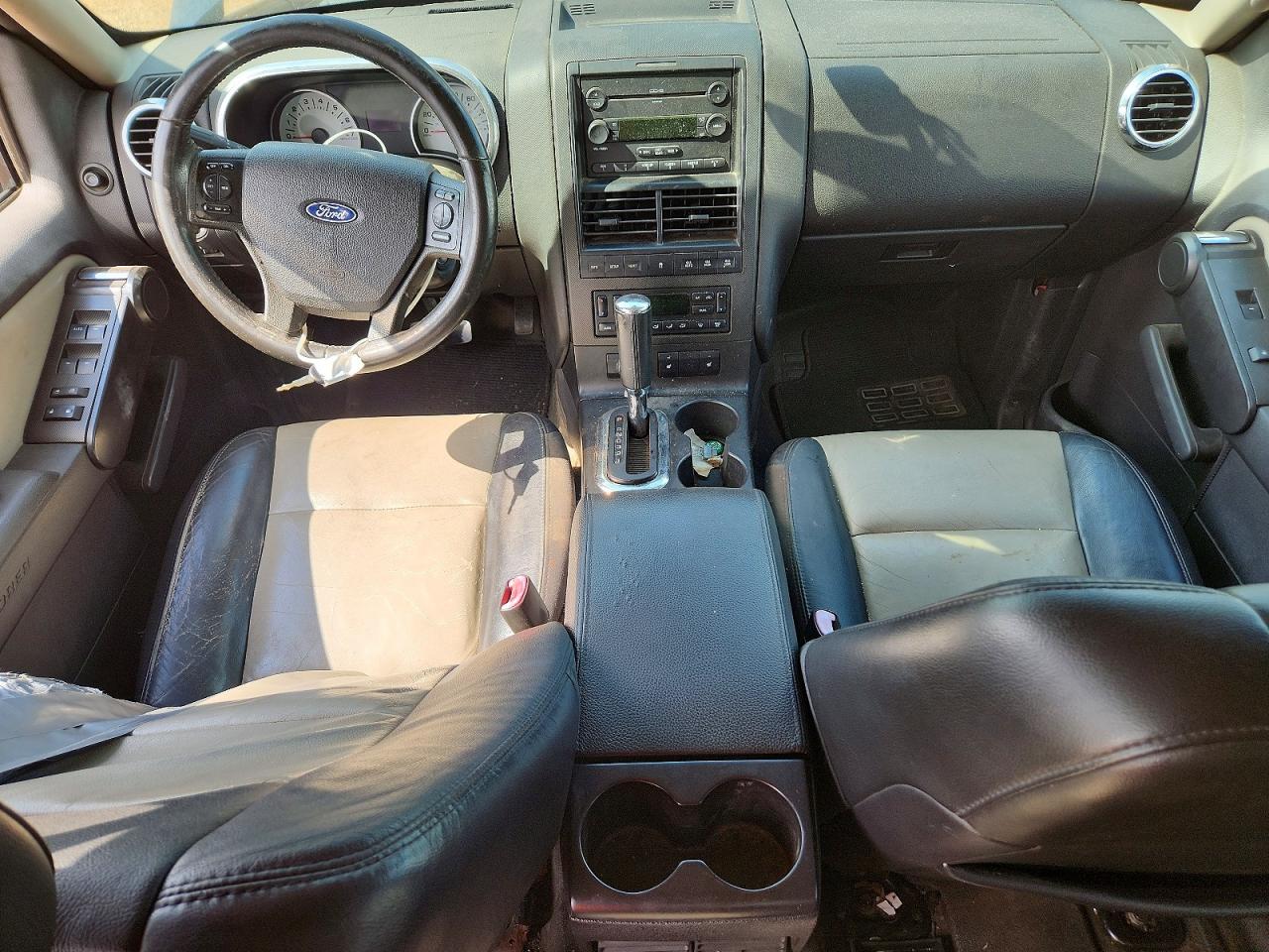 2007 Ford Explorer Sport Trac Limited Black vin: 1FMEU53857UB60141