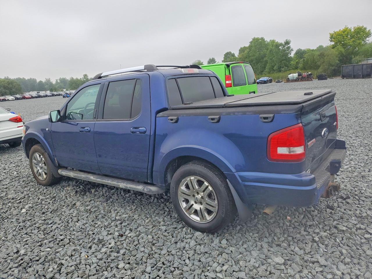 2007 Ford Explorer Sport Trac Limited Blue vin: 1FMEU53867UB75943